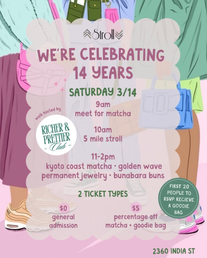 We're celebrating 14 years of business