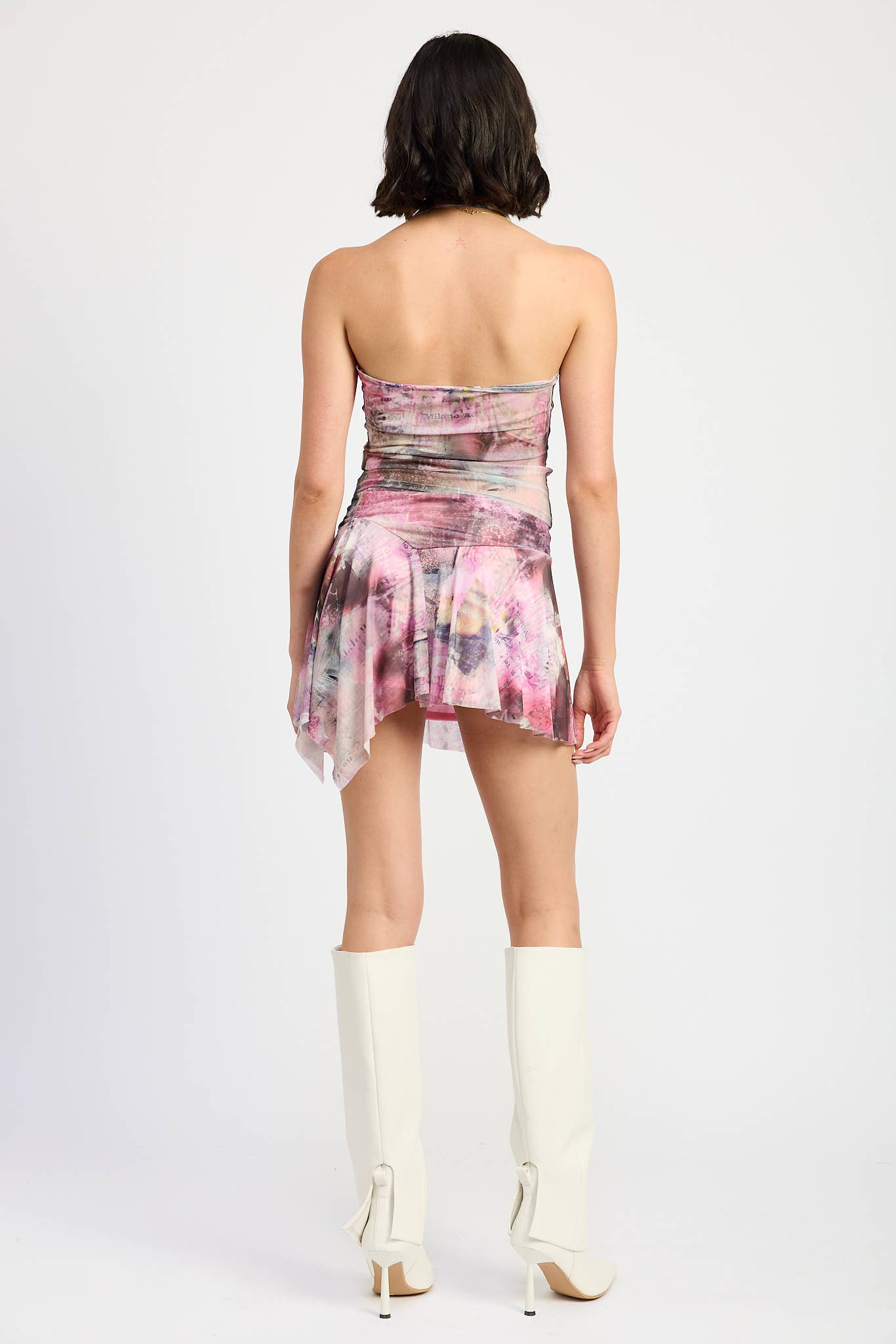 Emory Park - ONE SHOULDER TOP WITH SCARF DETAIL