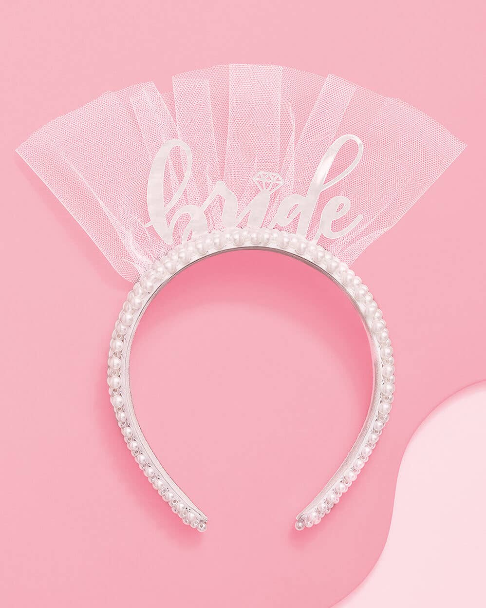 xo, Fetti - Bridal Pearl Headband Accessory, Bridal Shower Gift, Bach