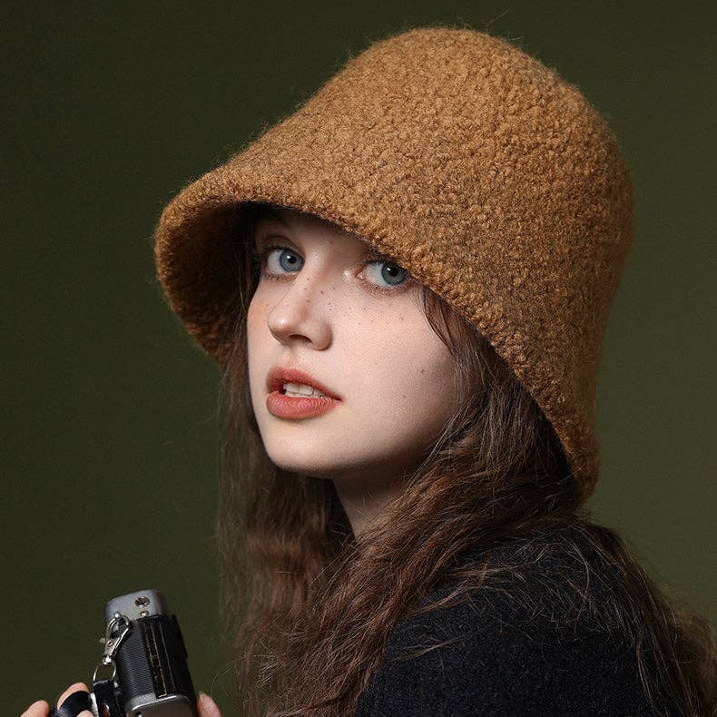 Funkyrel® Atzbranding Limited - Haila - Elegant Fall And Winter Bucket Hat