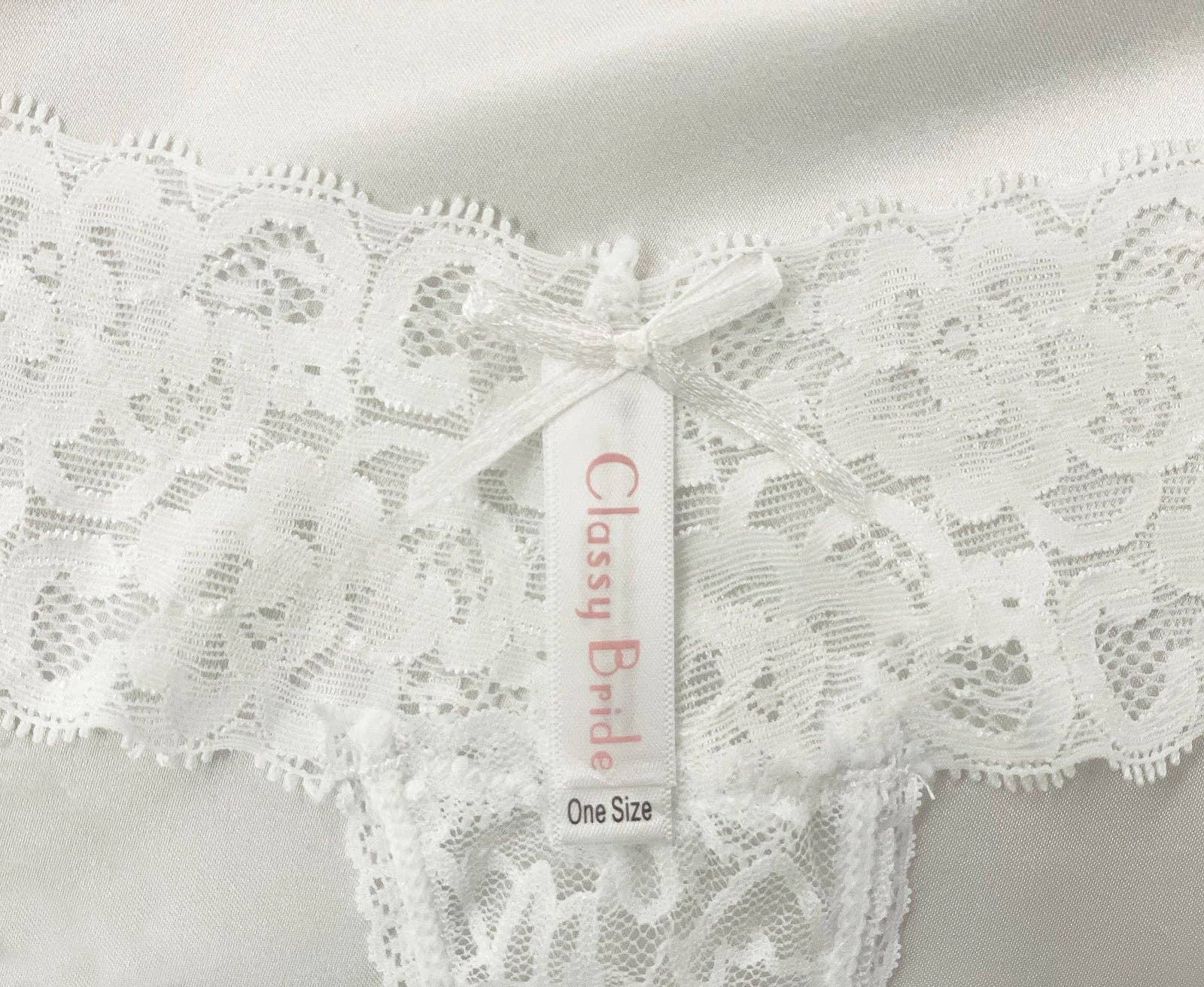 Classy Bride - Darling Lace Bride Thong