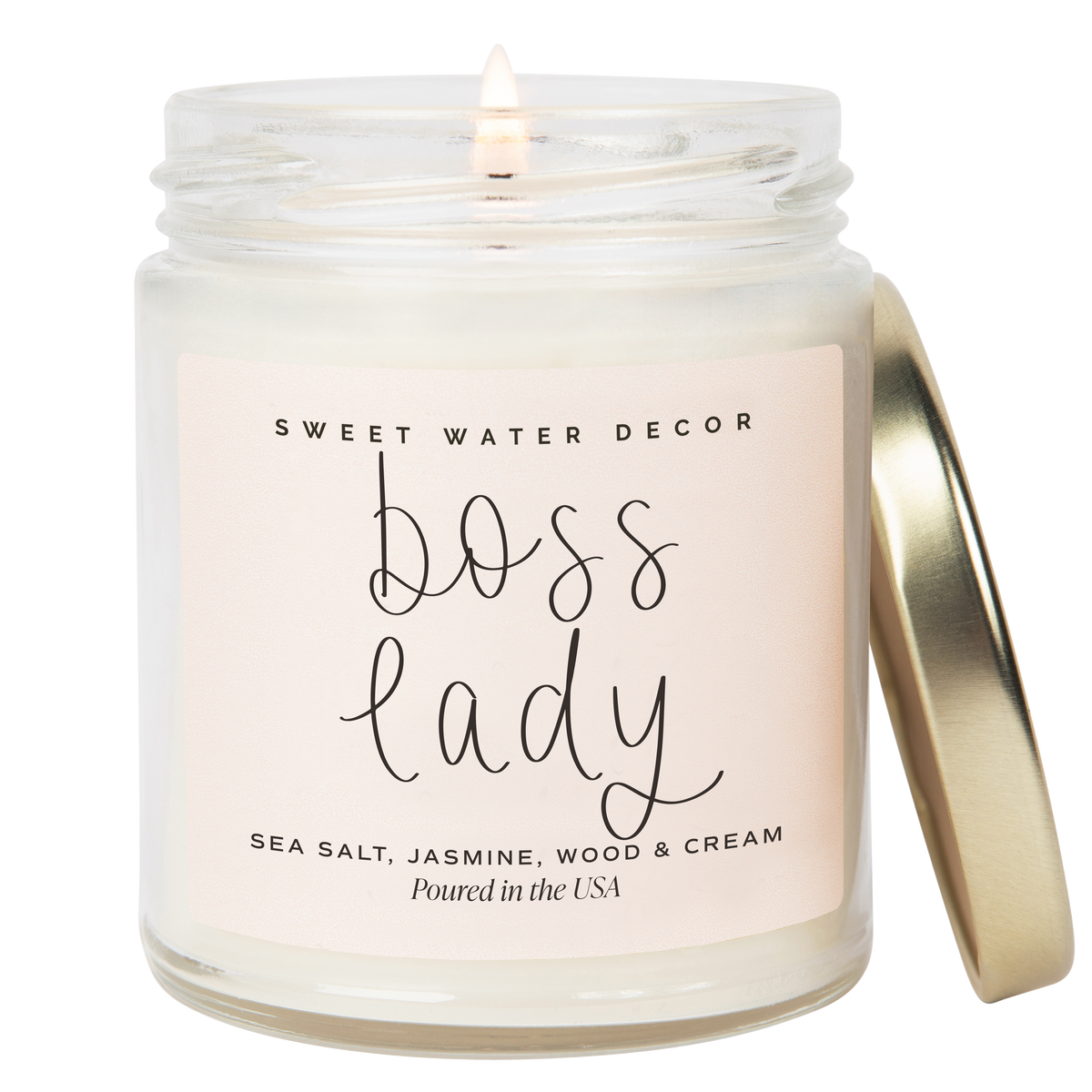 Sweet Water Decor - Boss Lady 9 oz Soy Candle - Home Decor & Gifts