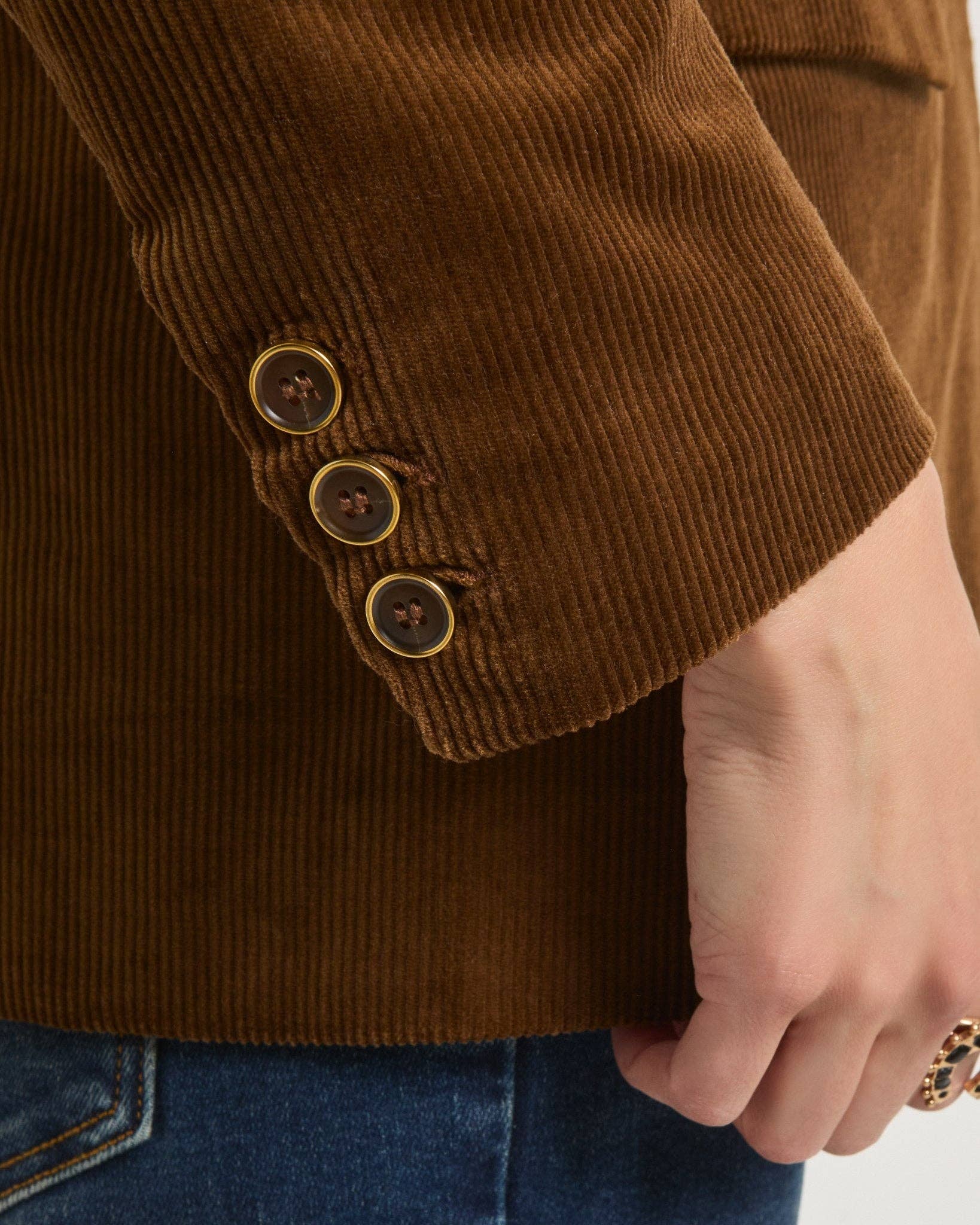 Seventy Eight and Sunny (SEAS) - Ivy Corduroy Blazer