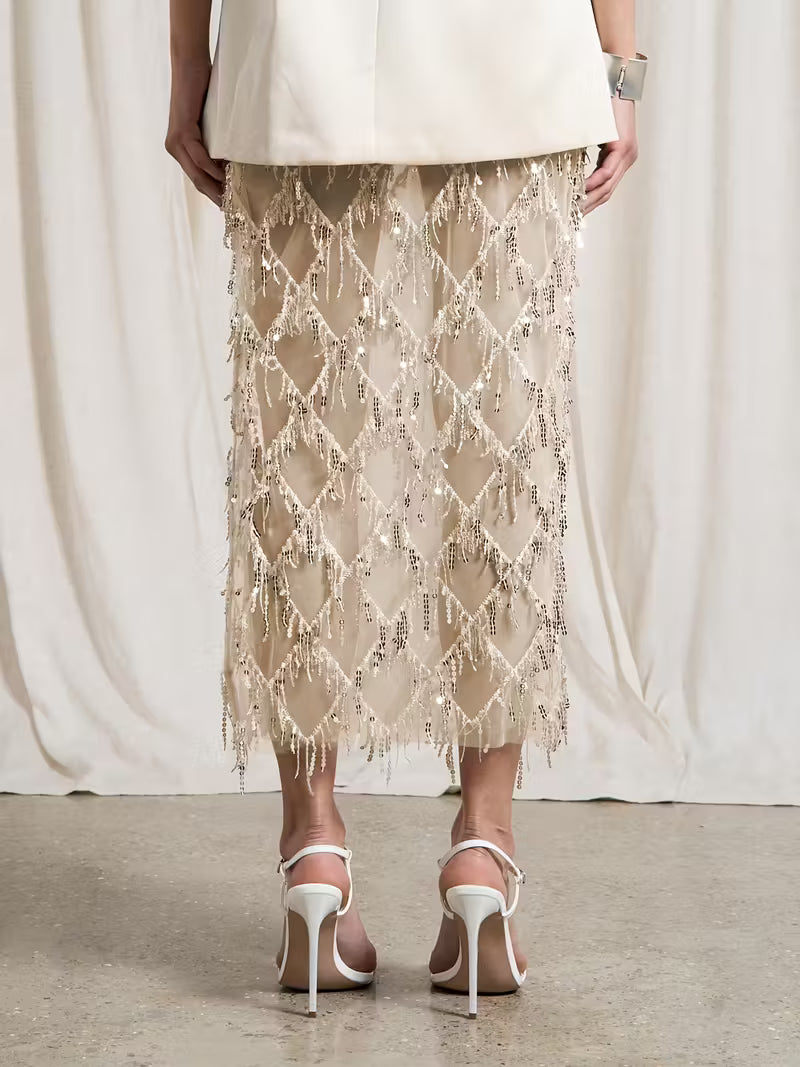See Through Midi