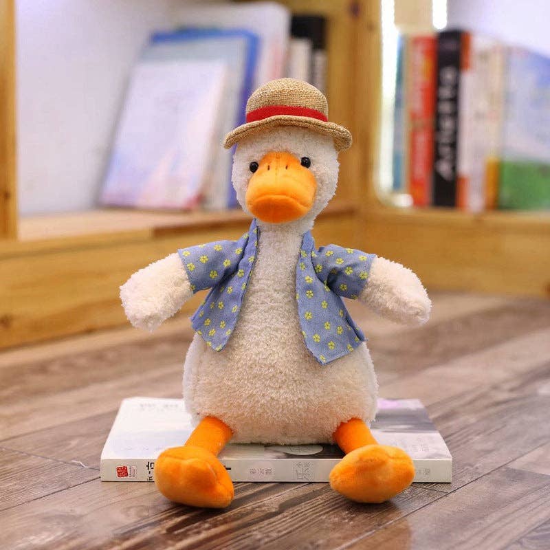 Kawai - Cute Straw Hat Plush Toys