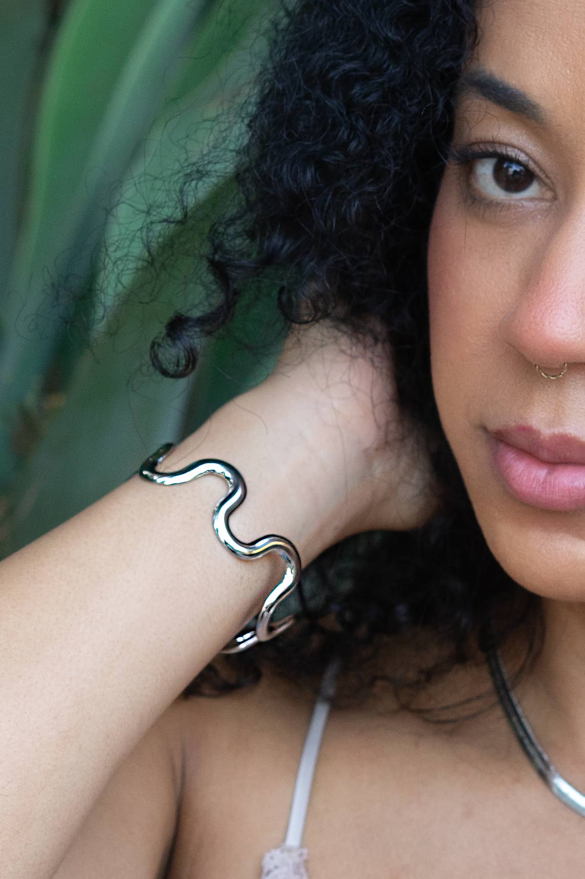 Peter and June - Alma Cuff - Stainless Steel