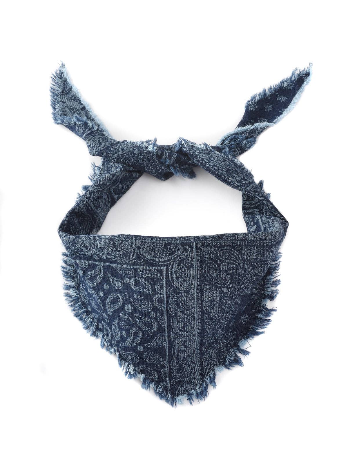 Funkyrel® Atzbranding Limited - Scarvii - Unisex Vintage Frayed Triangle Scarf