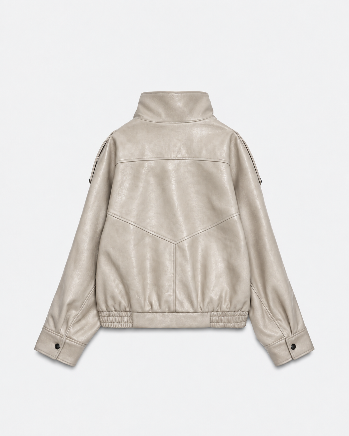 J LINE | LUZINA - OVERSIZED LEATHER BIKER JACKET