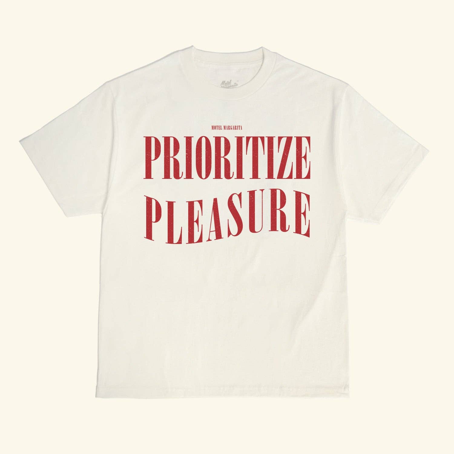 Motel Margarita - Pleasure Tee - Bone