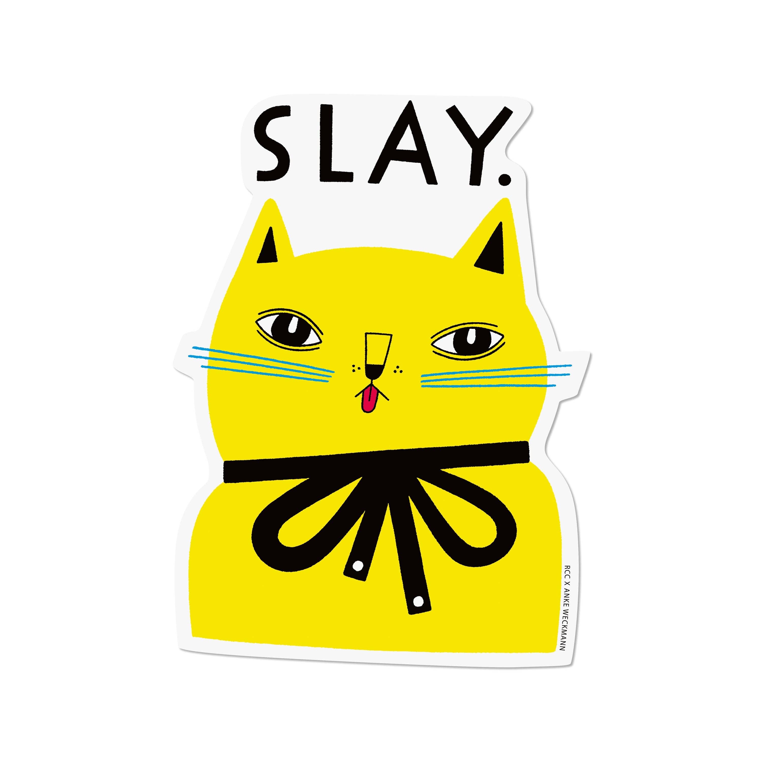 Red Cap Cards - Slay sticker