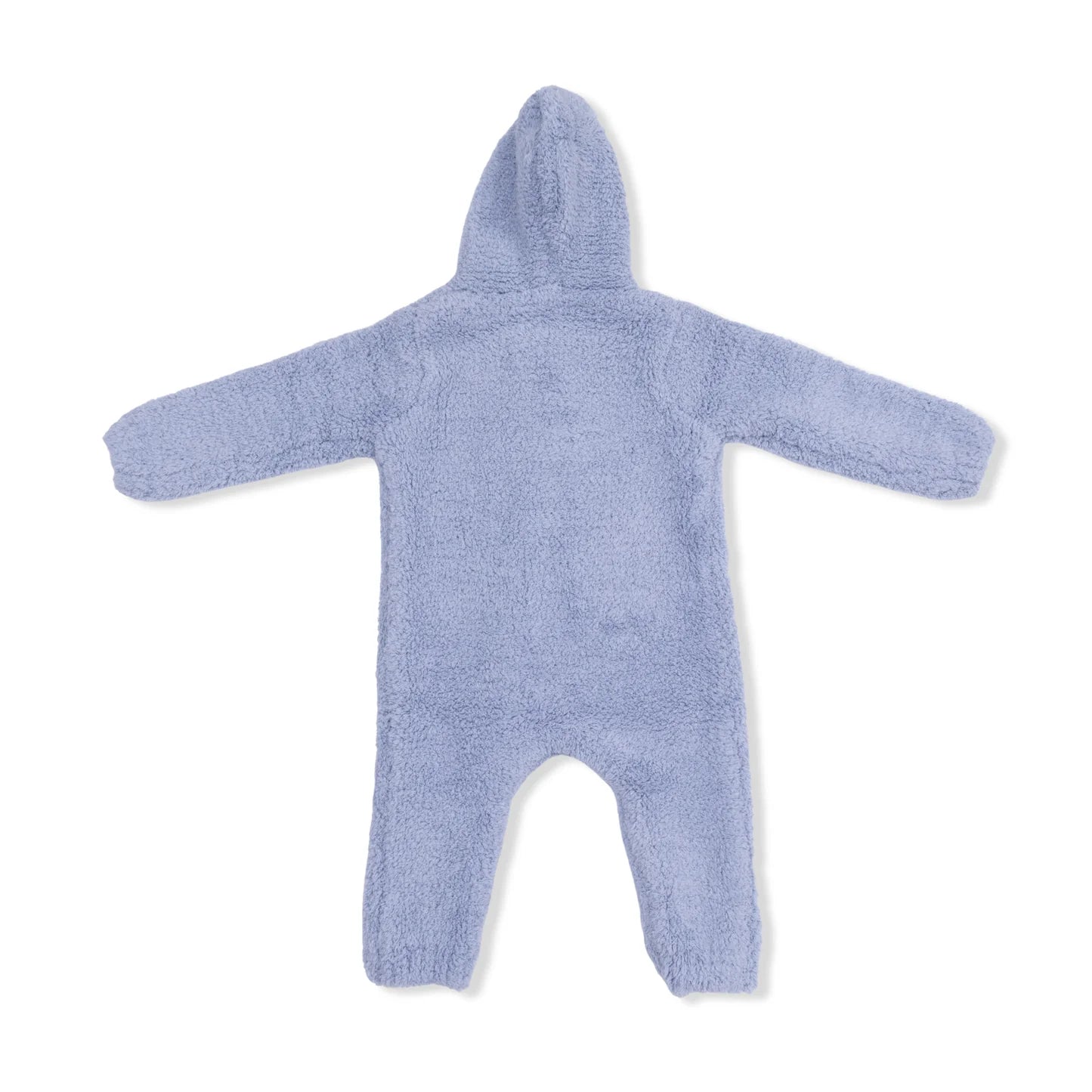 Dusty Blue Hooded Romper