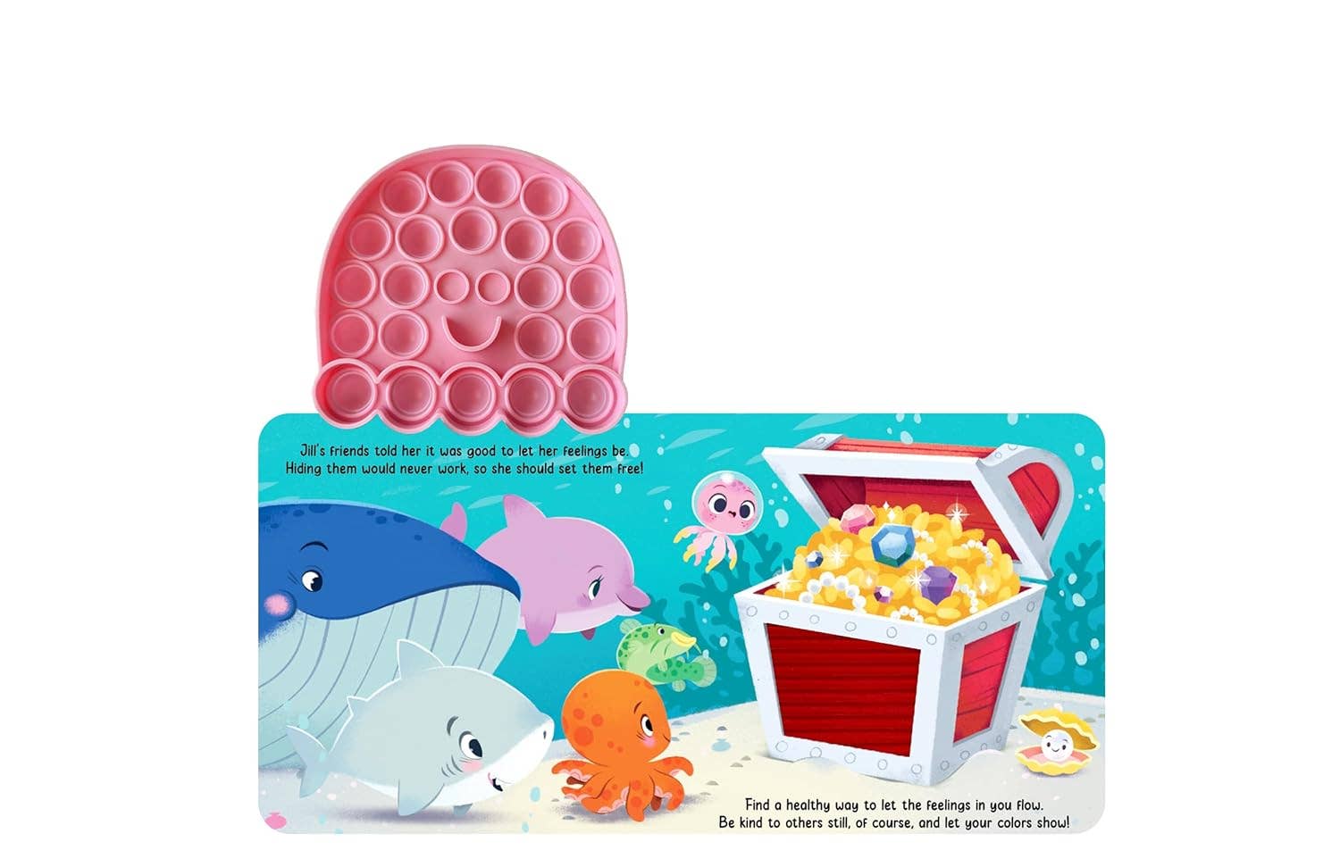 Little Hippo Books - Little Jellyfish - Your Sensory Fidget Friend