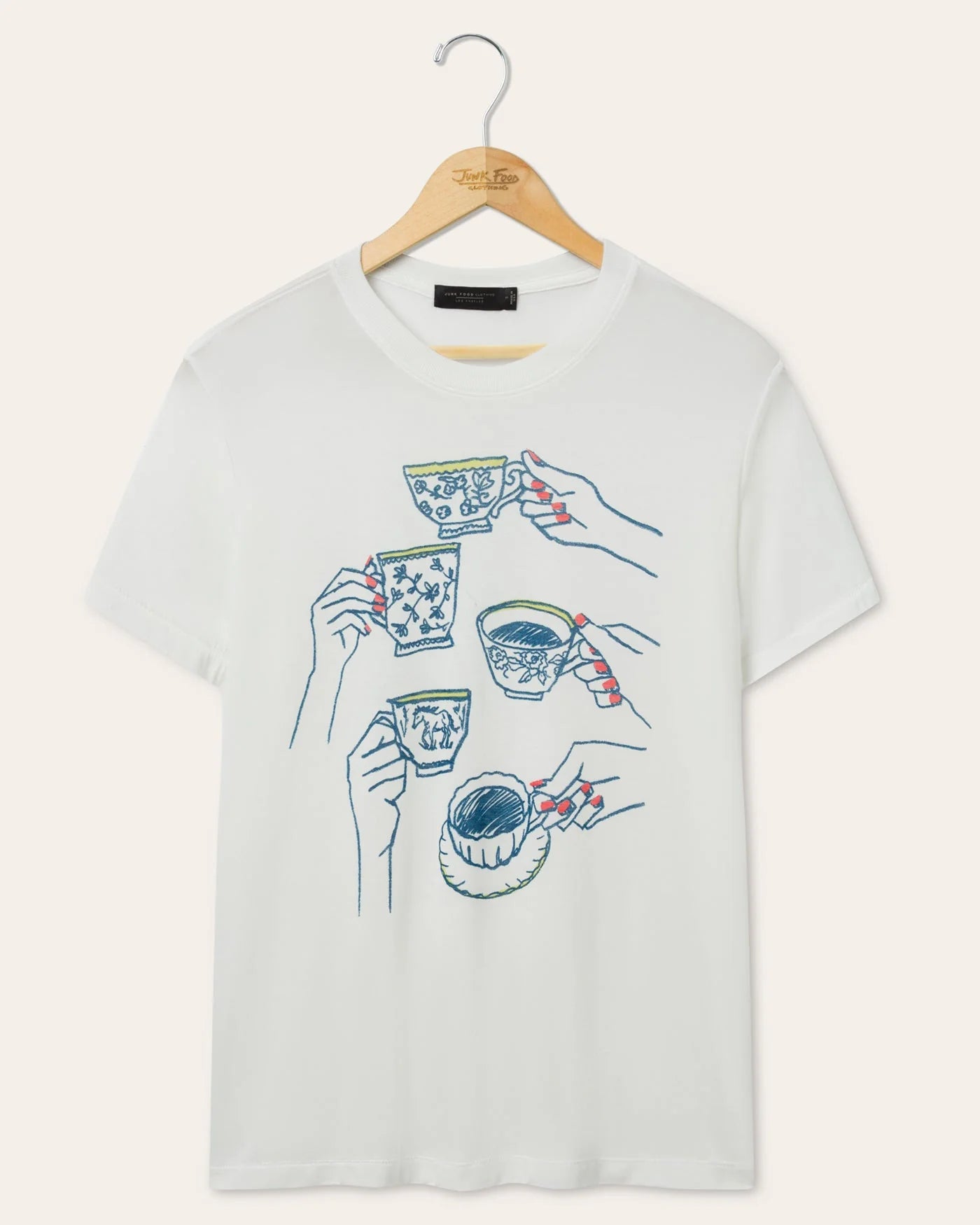 Women's Tea Party Vintage Tissue Tee