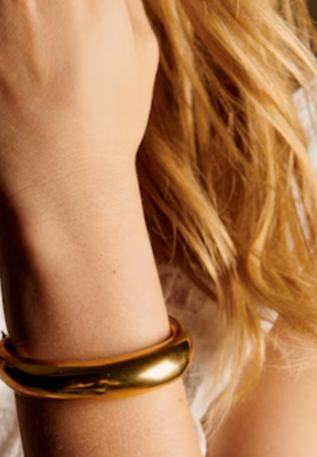 HoopLa - Editorial Hinge Bracelets 14K Gold PVD- Recycled