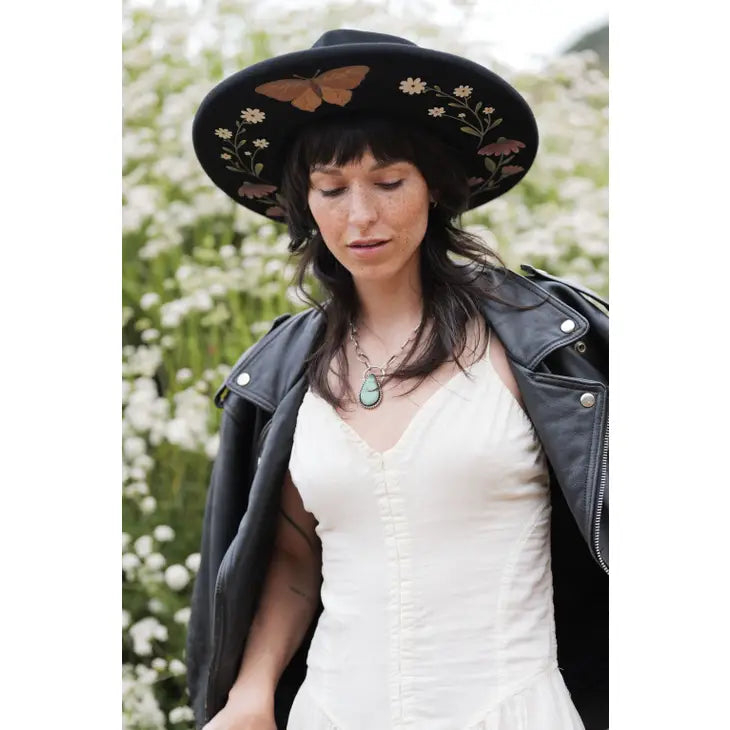 Wild as Heck - The Florence Hat ( rancher, unique, festival, nature)