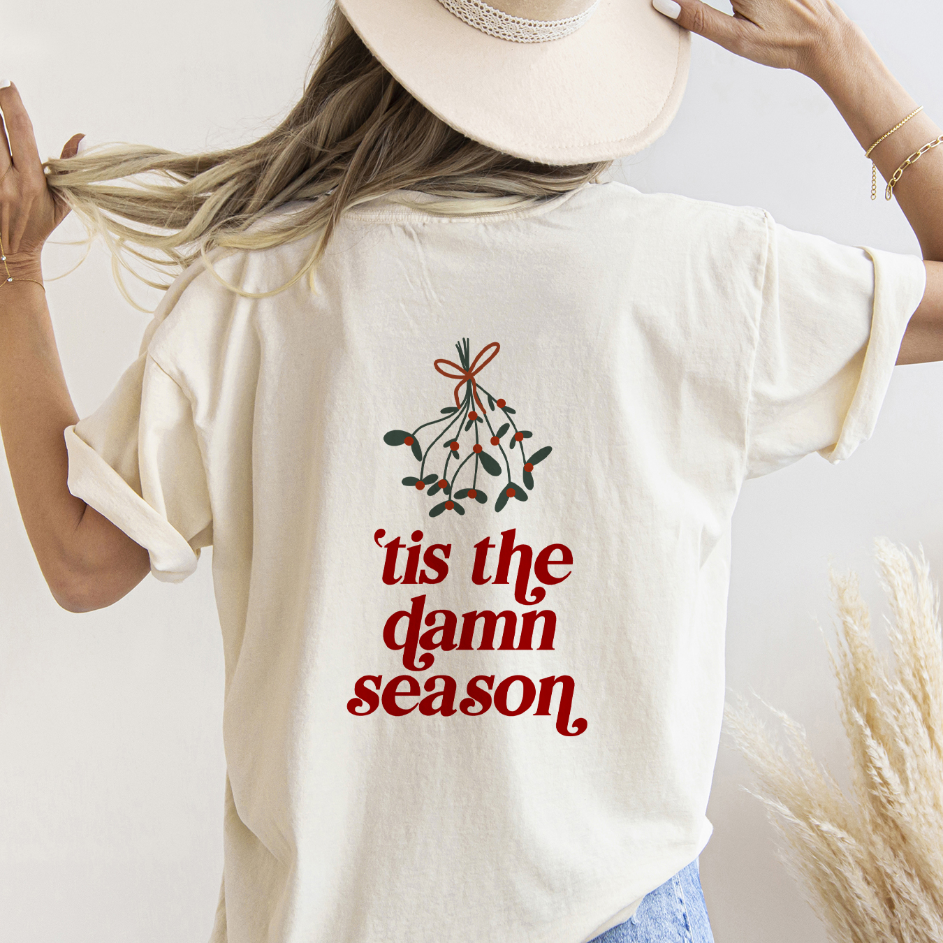 designtwentyfive - Tis The Damn Season Pocket Tee