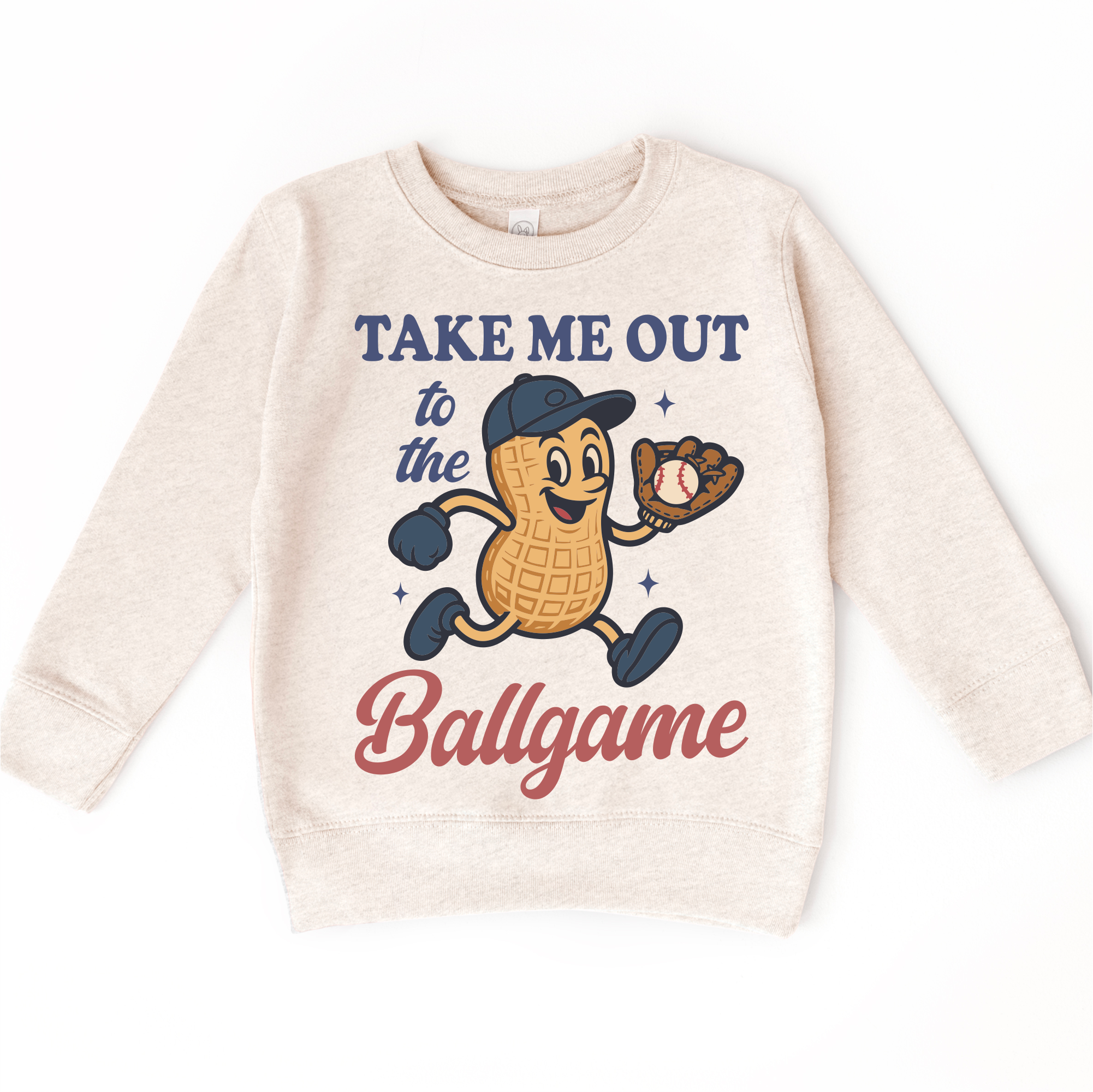 Madi Moosh - Baseball Take Me Out To The Ballpark Shirt - Peanut Baseball Tee