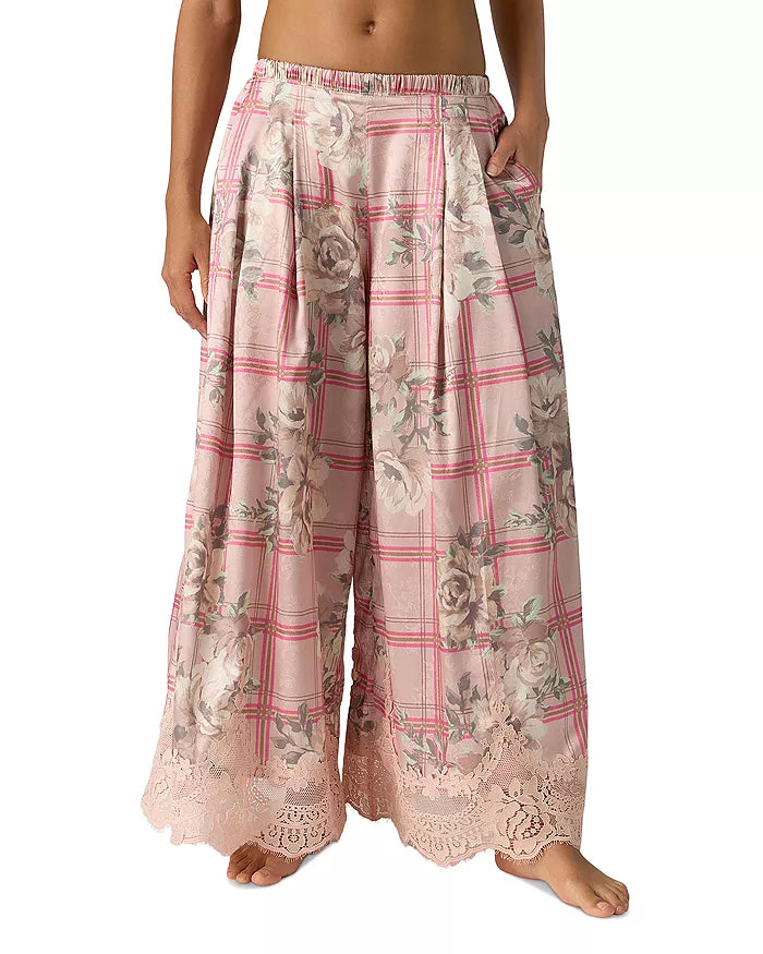 MIDNIGHT MAGIC PANT / PINK PLAID COMBO