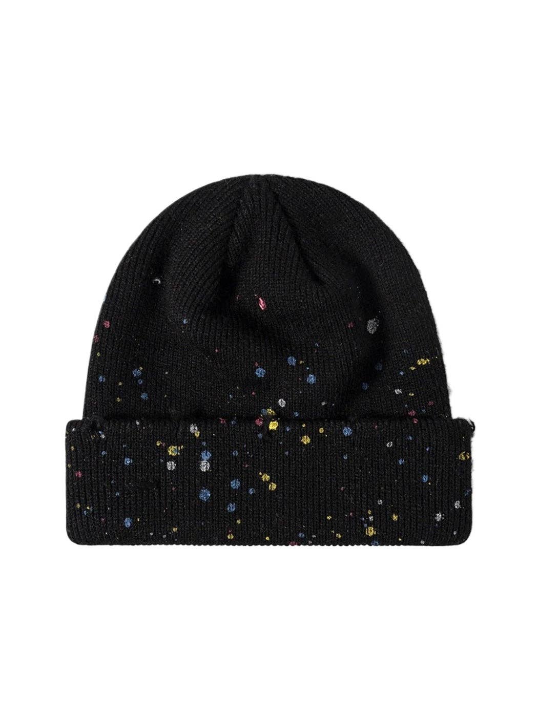 Funkyrel® Atzbranding Limited - Haila - Paint Splatter Cuffed Knit Beanie