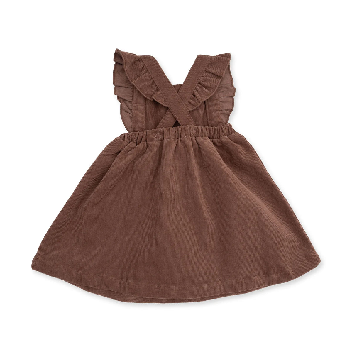 Hazel Floral Pinafore Dress and Long Sleeve Bodysuit Set