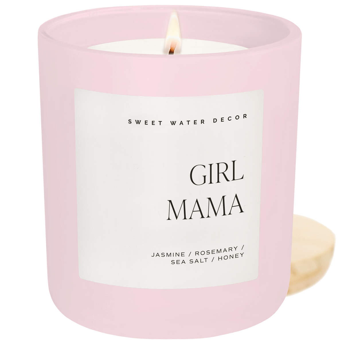 Sweet Water Decor - Girl Mama 15 oz Soy Candle, Matte Jar - Mother's Day