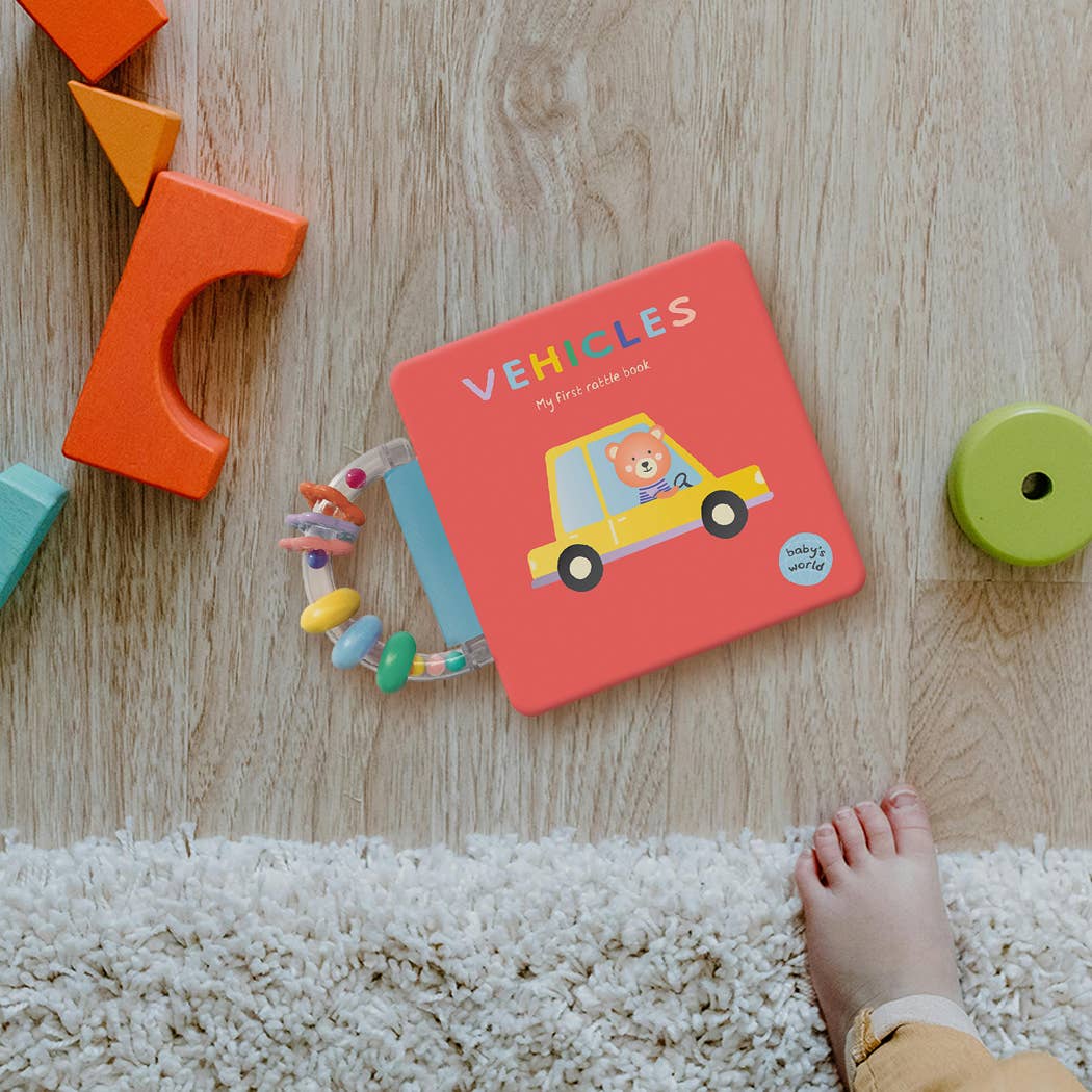 Simon & Schuster - Vehicles: My First Rattle Book by