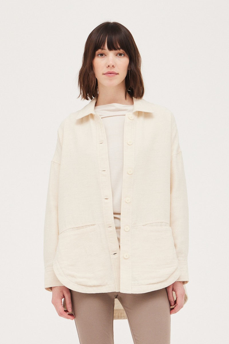 TEXTURE DRAPE JACKET