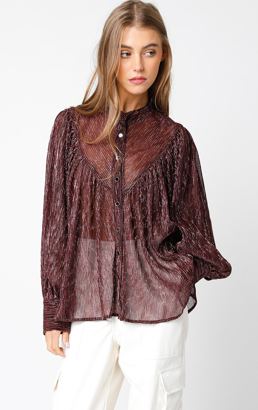 Nyla Glitter Shirt