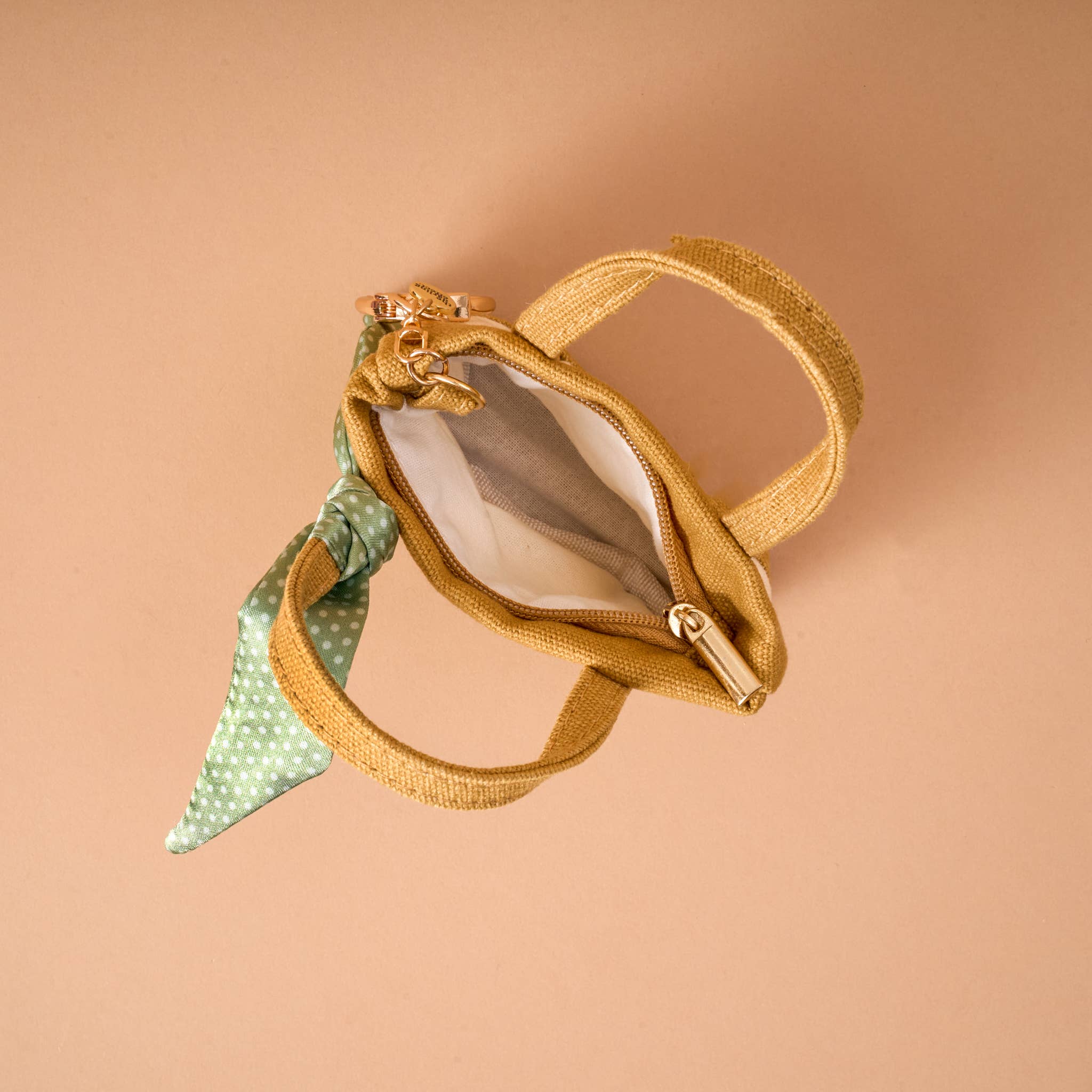 The Darling Effect - Tiny Tote Bag Charm-Honey Blossom