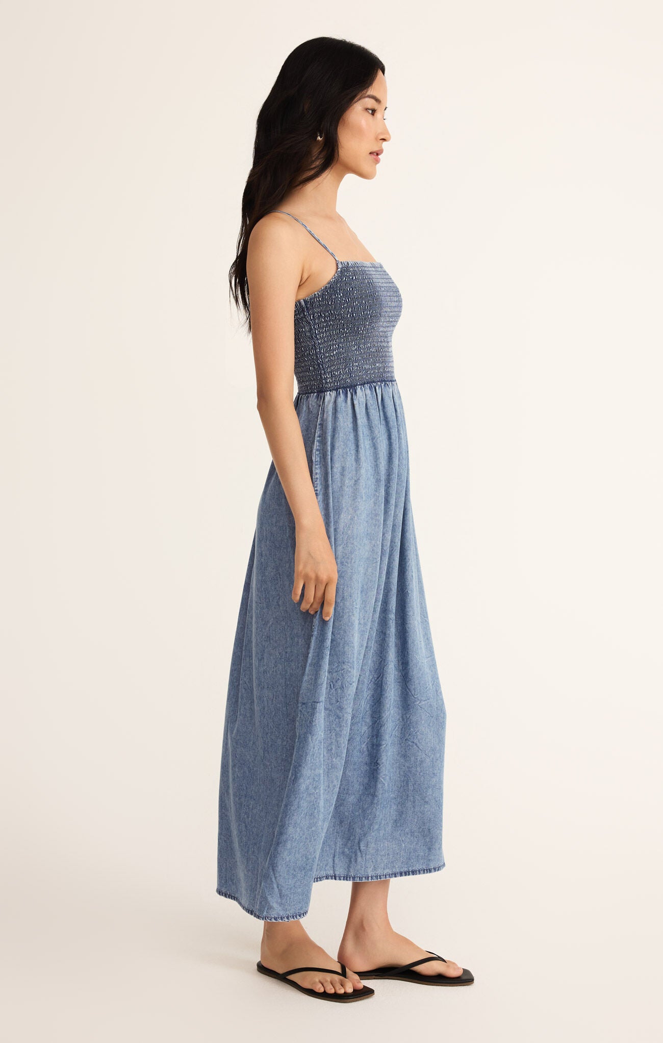 Bayside Linen Maxi Dress