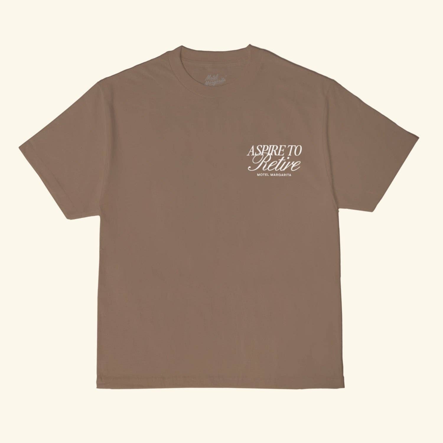 Motel Margarita - Retire Tee - Mocha