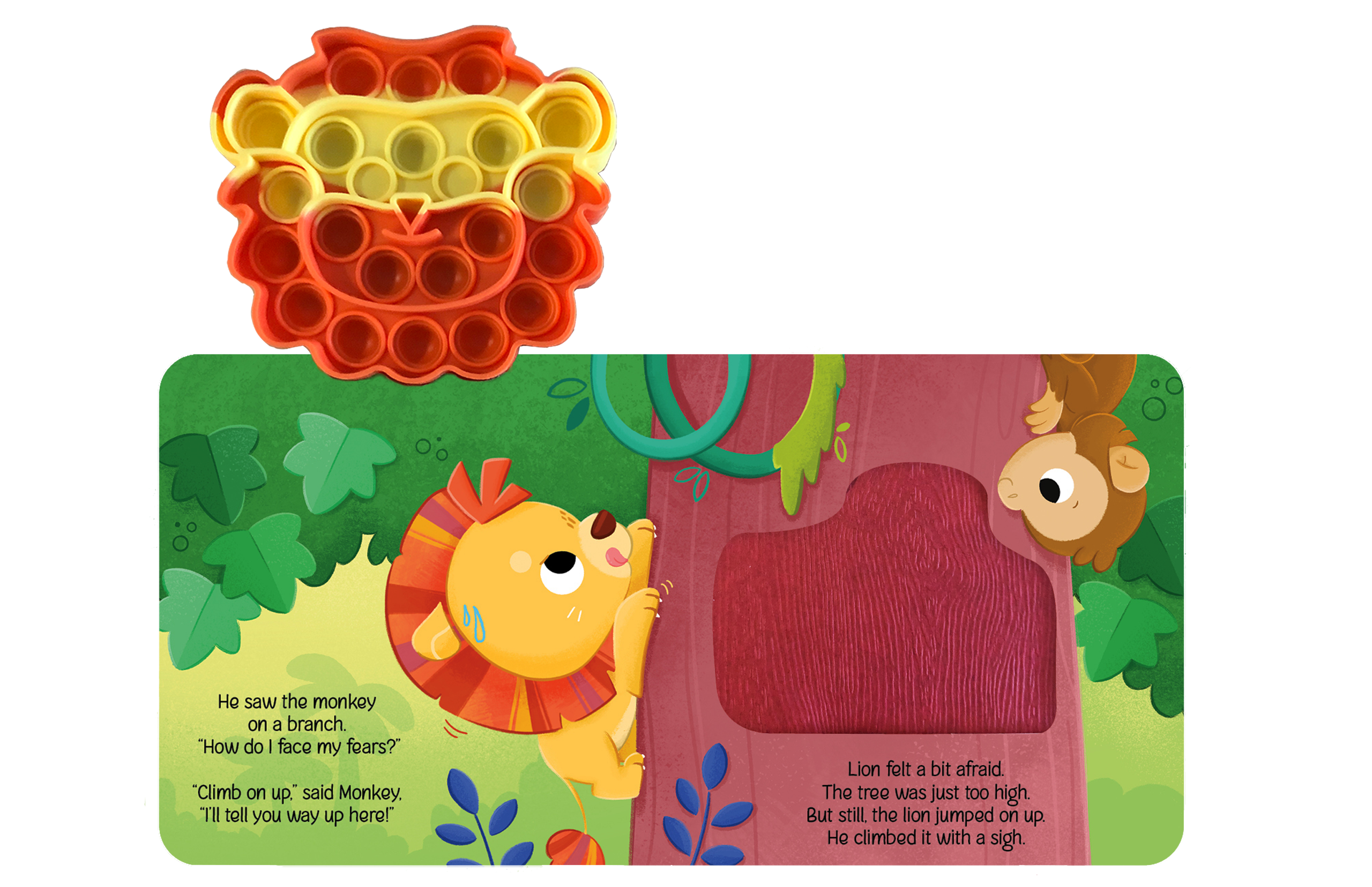Little Hippo Books - Little Lion - Your Sensory Fidget Friend