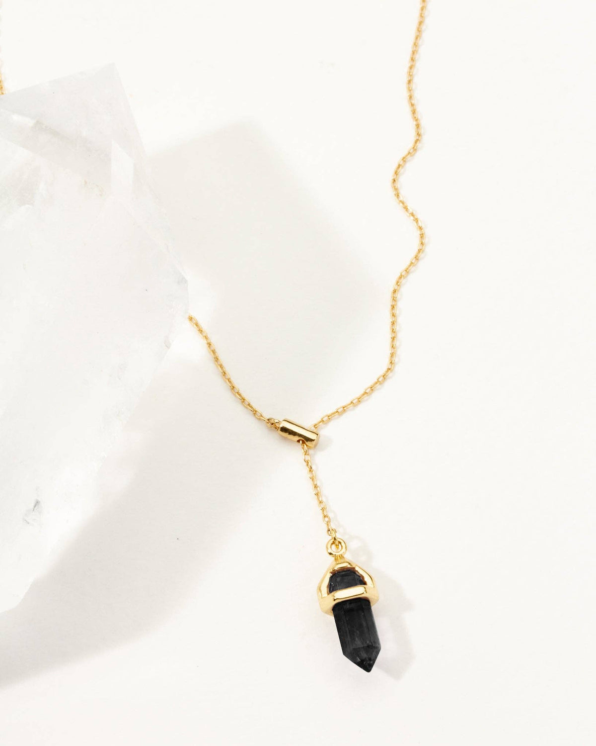 Luna Norte - Prism Point Lariat- Onyx