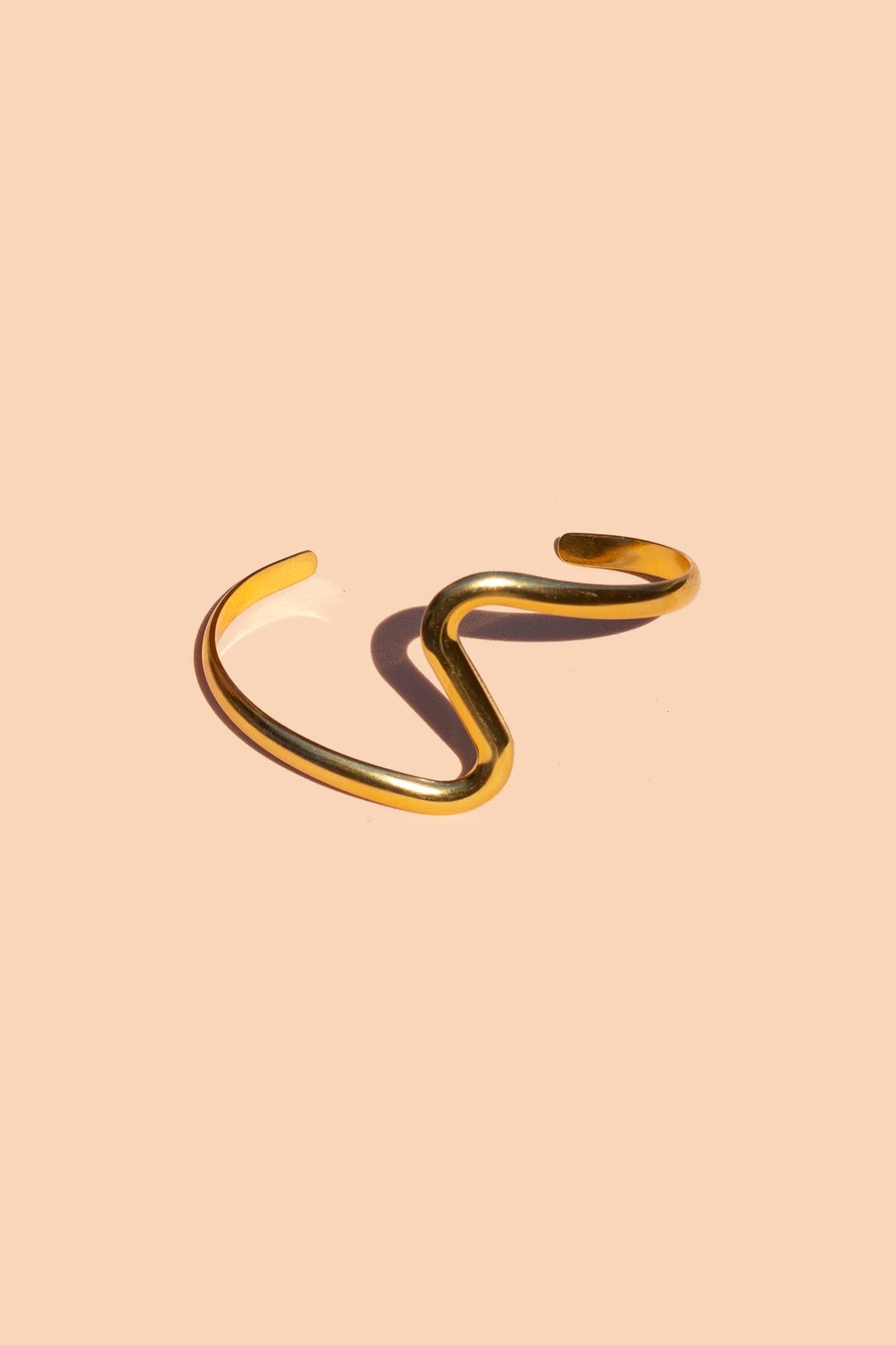 Peter and June - River Wild Cuff - 18K Gold Plated