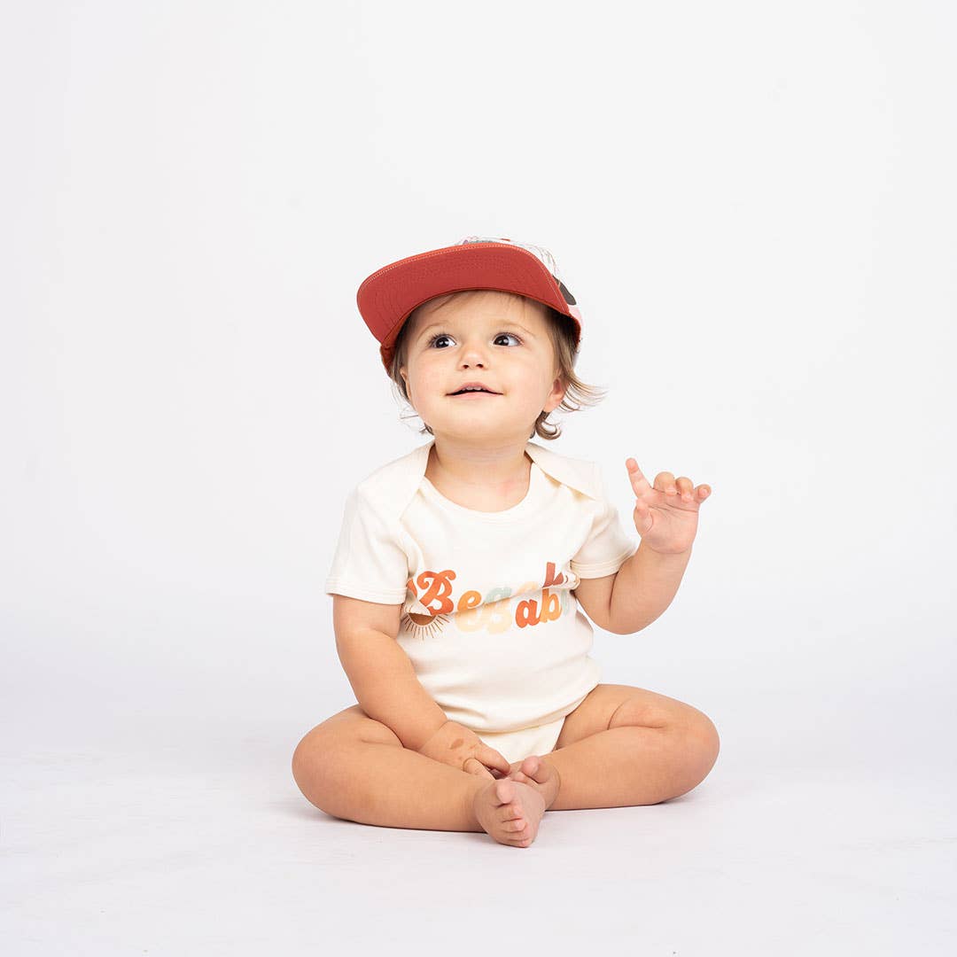 Emerson and Friends - Beach Babe Summer Cotton Baby Onesie Bodysuit