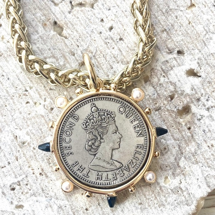 Coin necklace