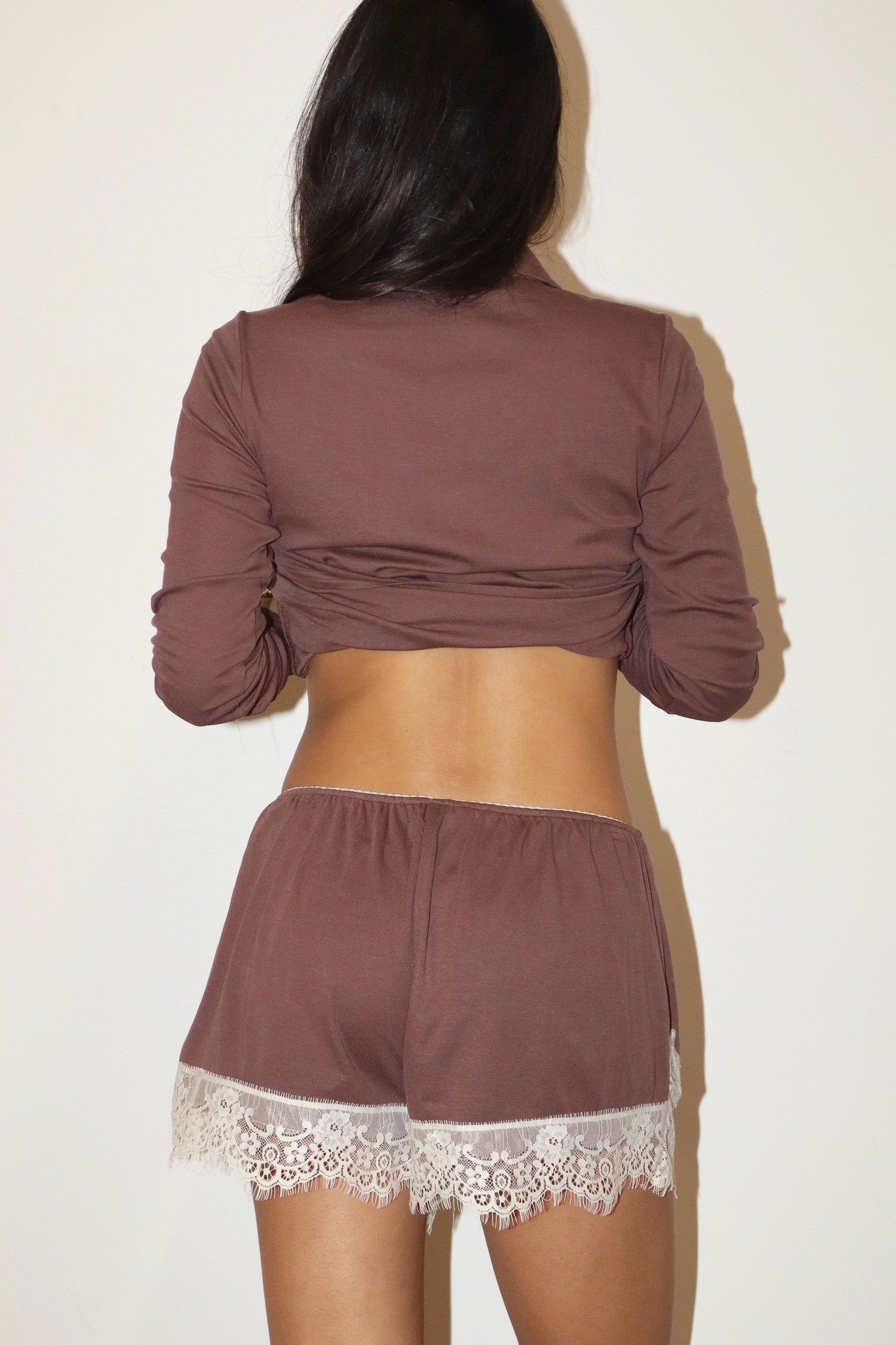 Collared Long Sleeve Top