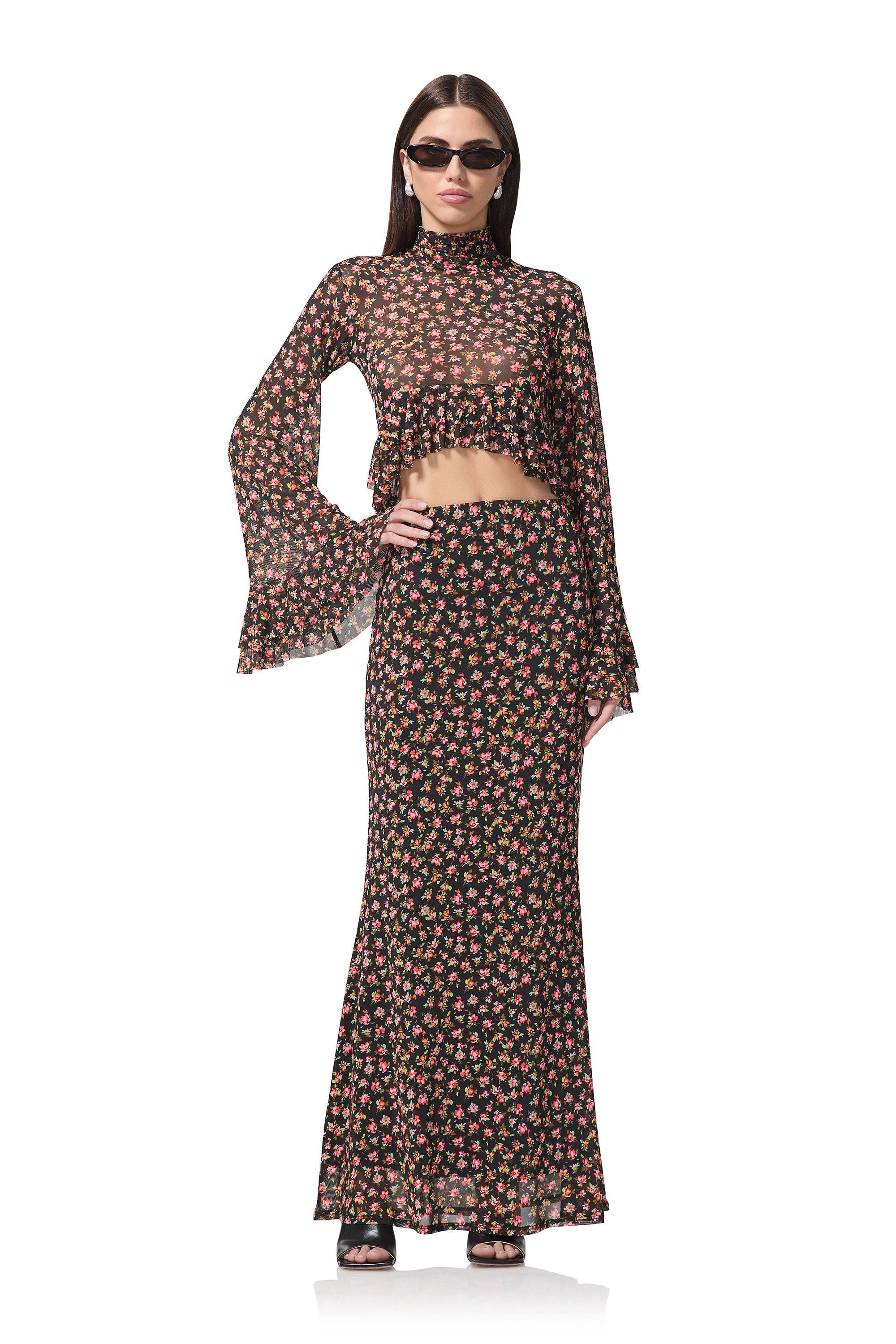 AFRM - Pru Top - Spring Ditsy