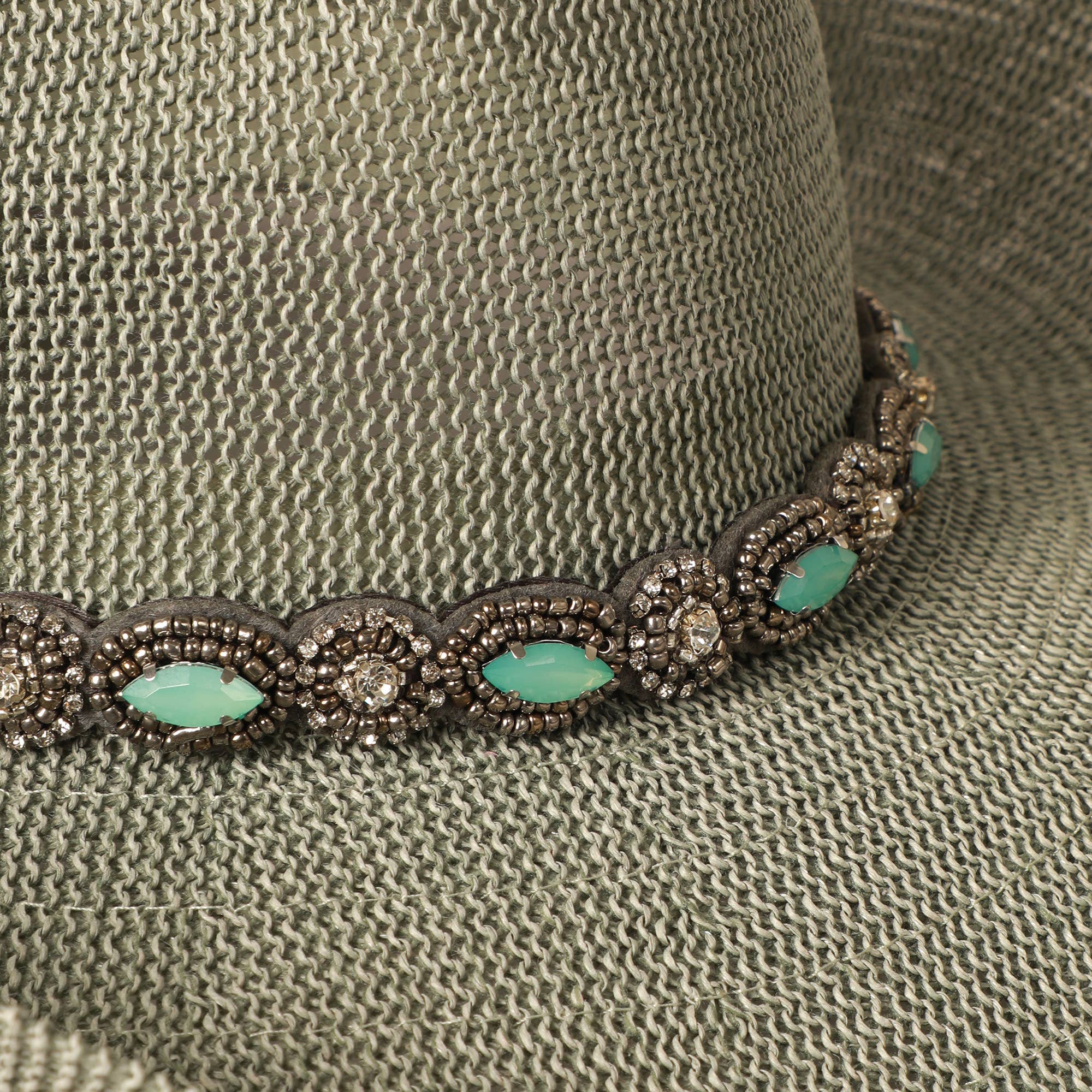 Fashion City - Durango Cowboy Hat with Jeweled Belt
