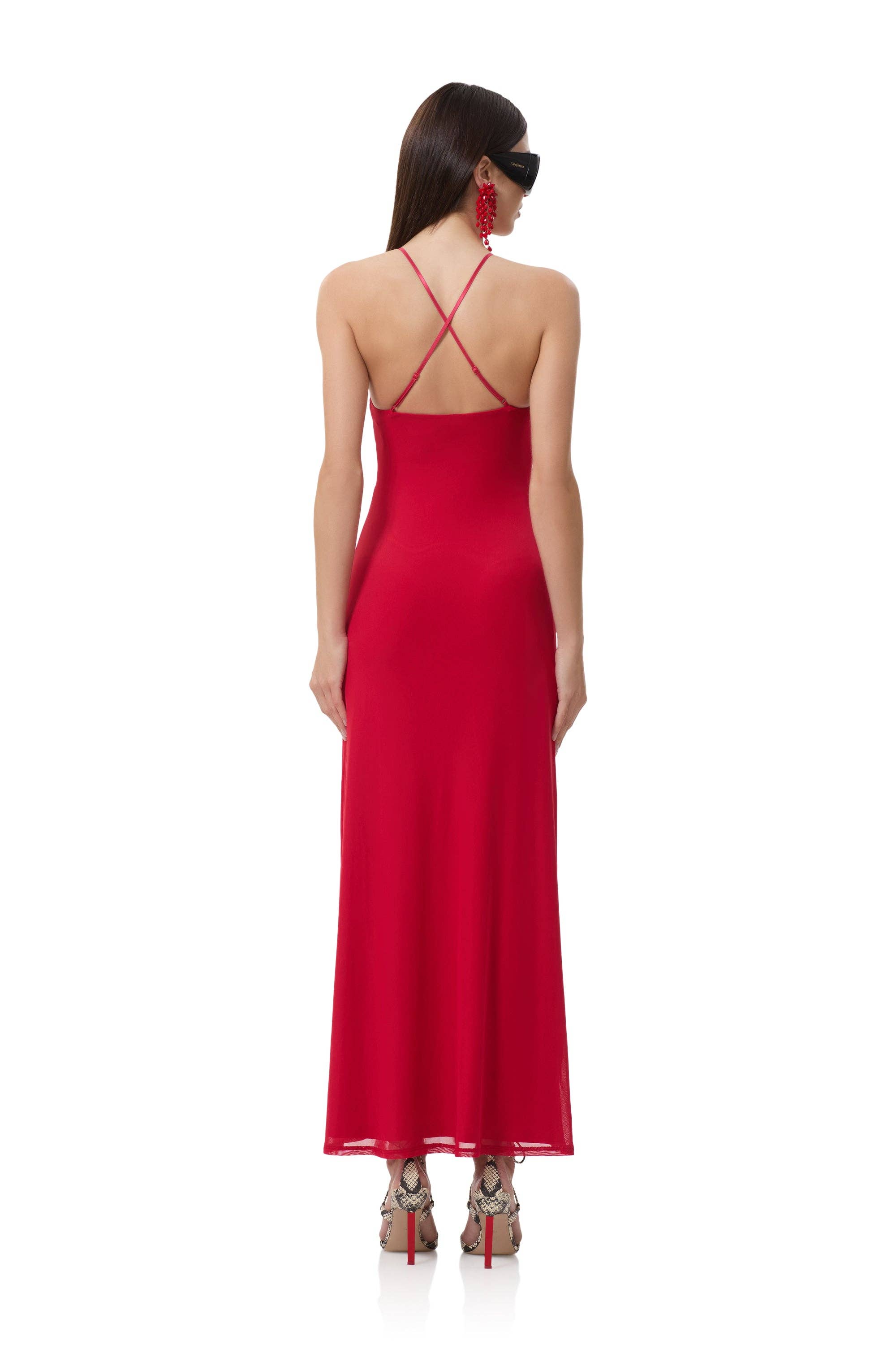 AFRM - Romy Dress - Kiss Red