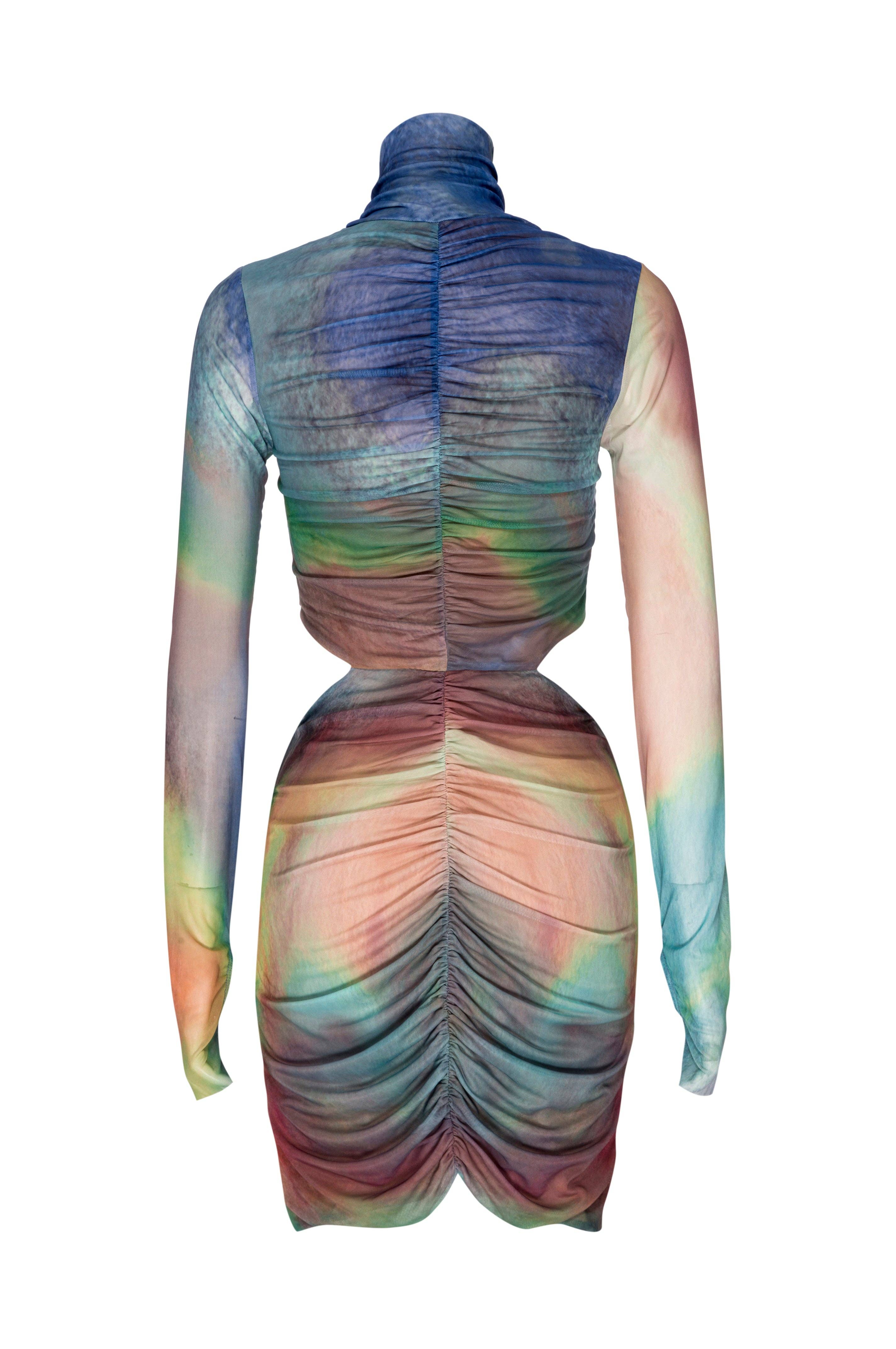 AFRM - Sadie Dress - Multi Watercolor