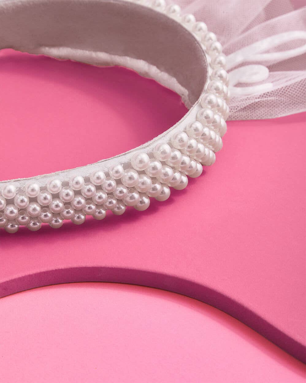 xo, Fetti - Bridal Pearl Headband Accessory, Bridal Shower Gift, Bach