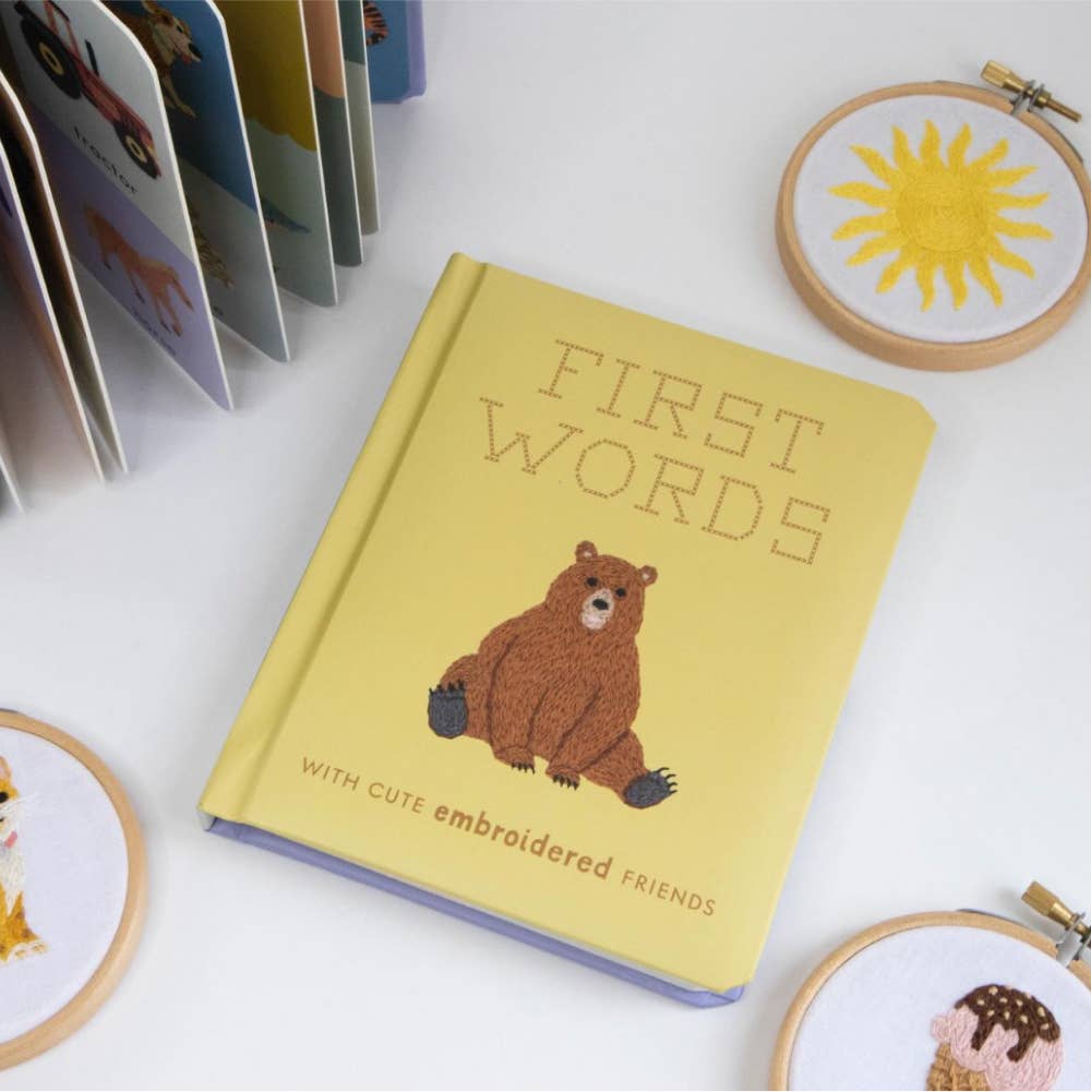 Penguin Random House LLC - First Words With Embroidered