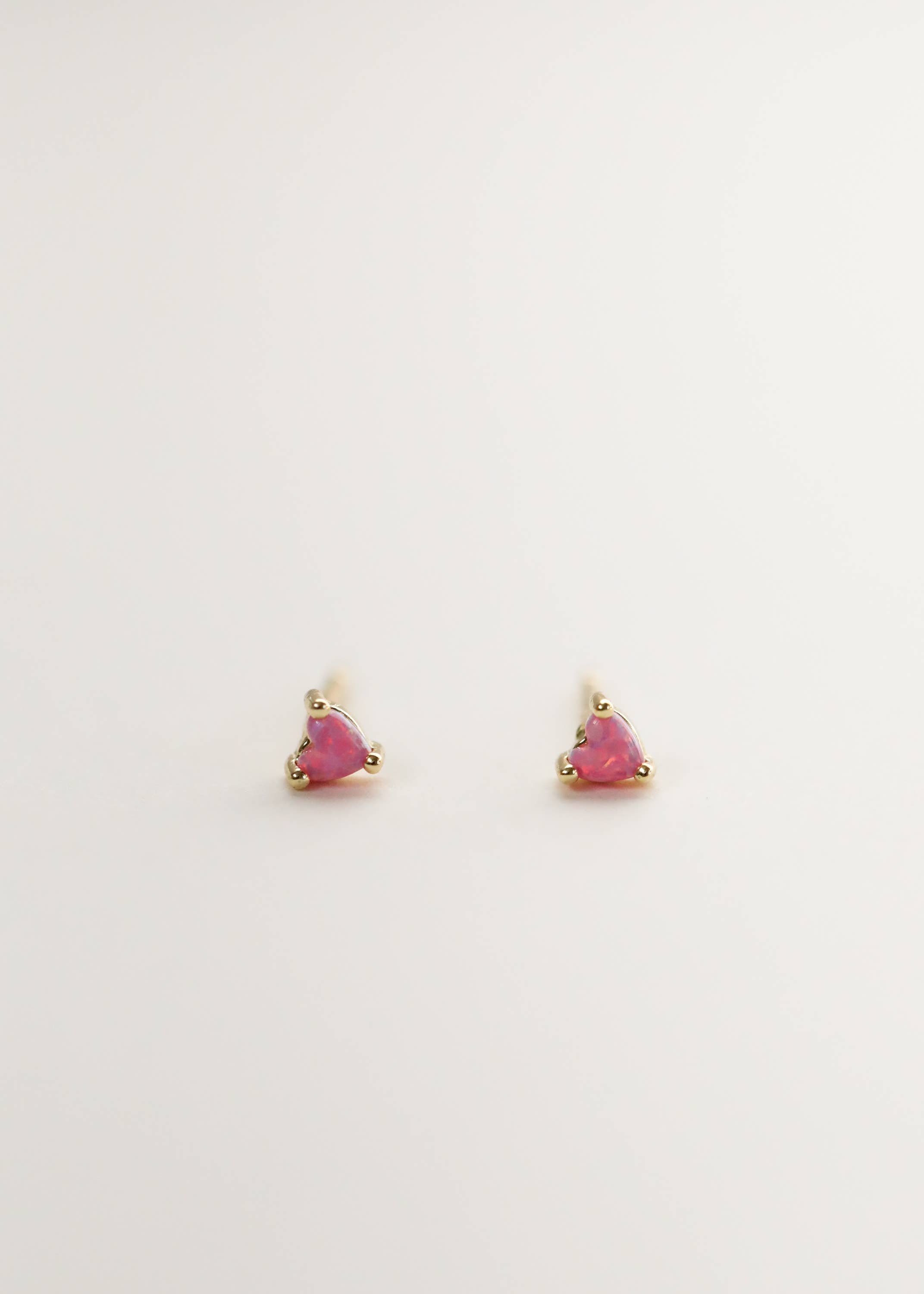 JaxKelly - Tiny Pink Opal Heart