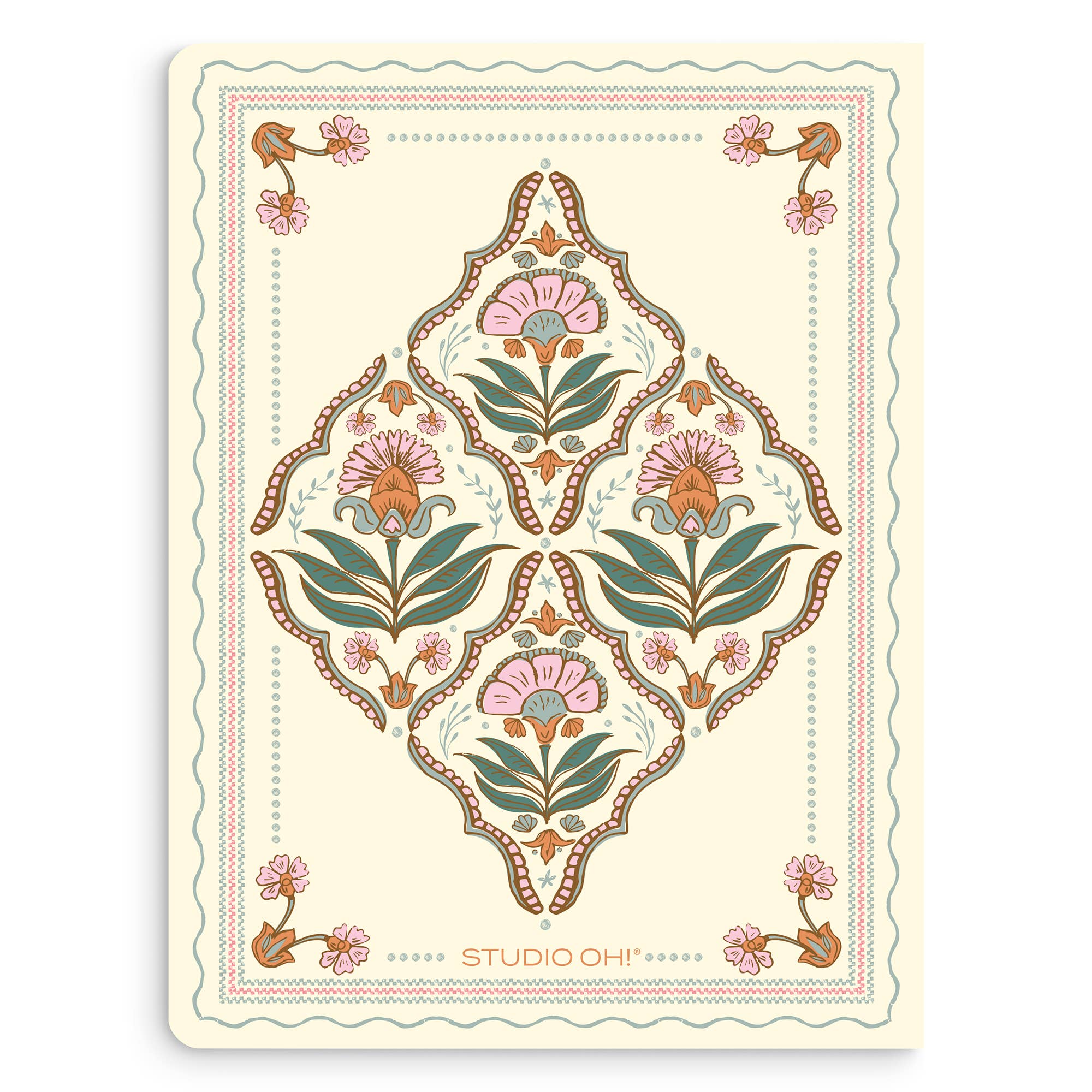 Studio Oh! - Floral Tapestry Medium Coptic-Bound Journal