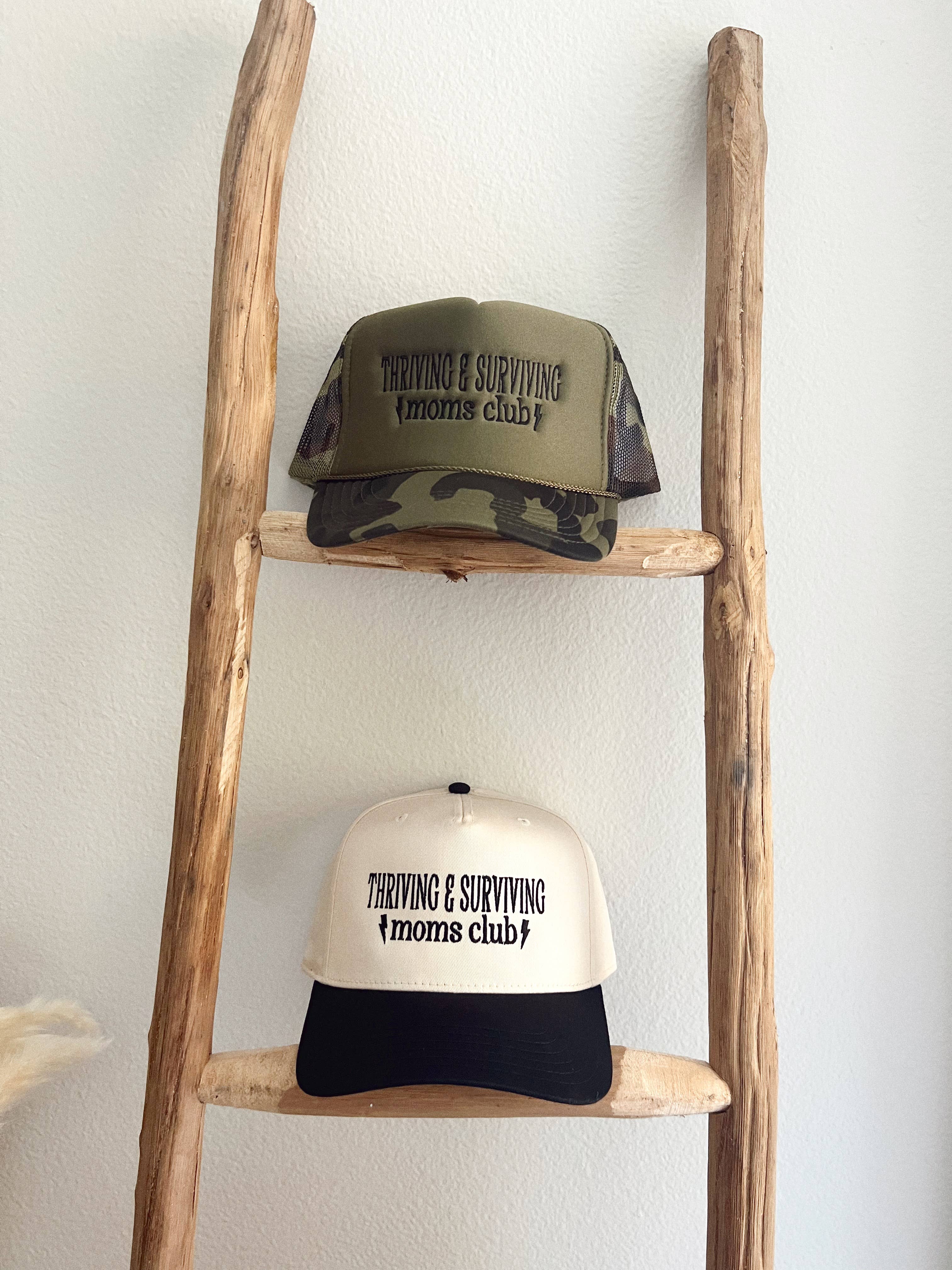 Ruby Moon - Thriving & Surviving Moms Club Trucker Hat | Gifts For Moms