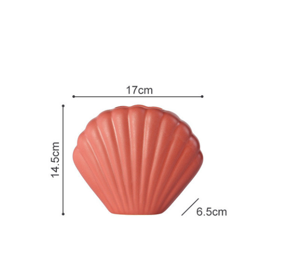 Homerely - Ceramic Art Shell Vase