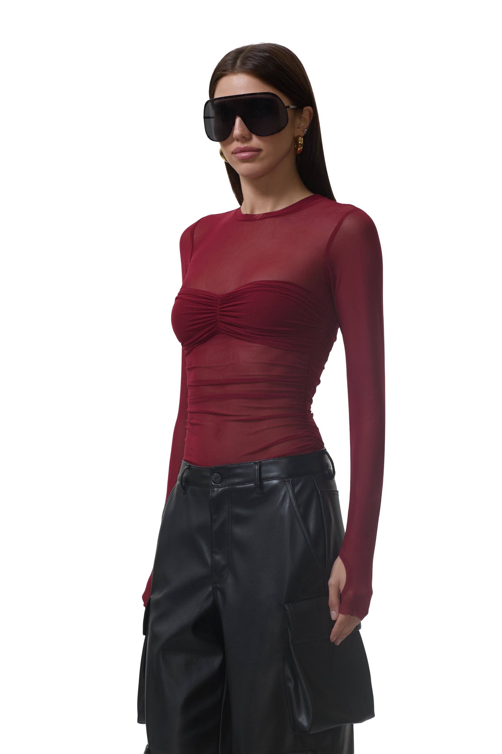 AFRM - Sandrine Top - Rhubarb