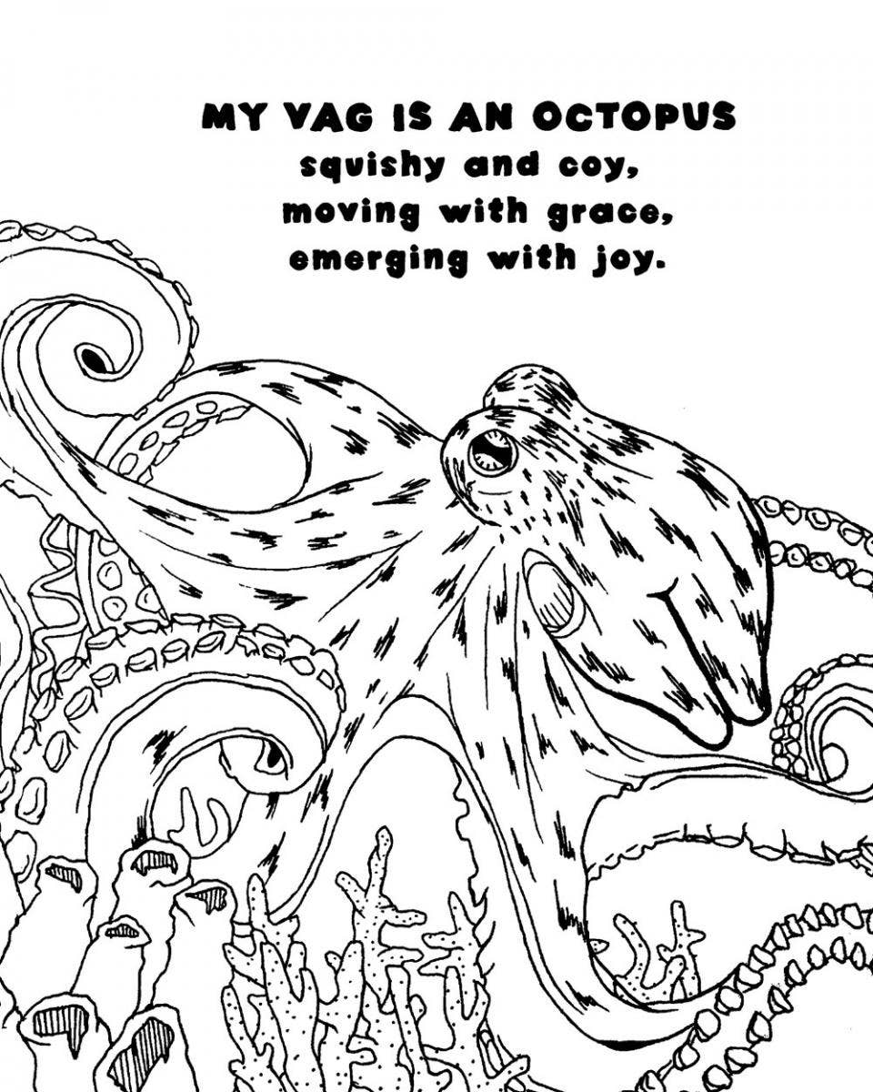 Microcosm Publishing & Distribution - My Vag: A Rhyming Coloring Book