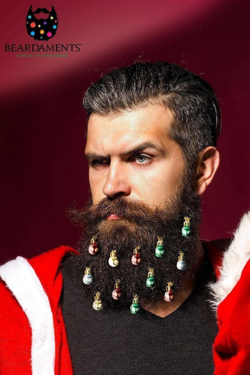 Beardaments - Beard Baubles for Christmas